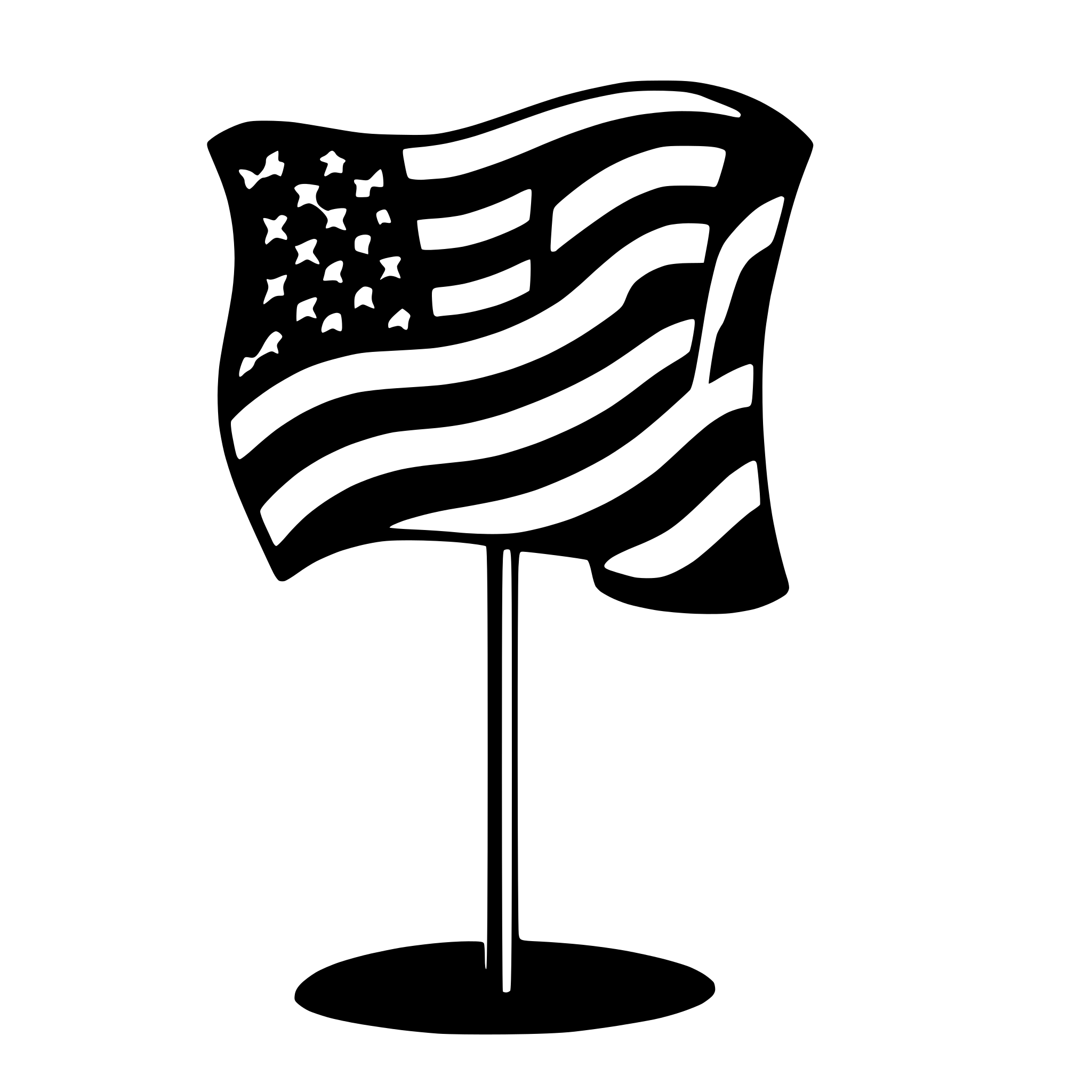 AI-generated SVG of 'flag'