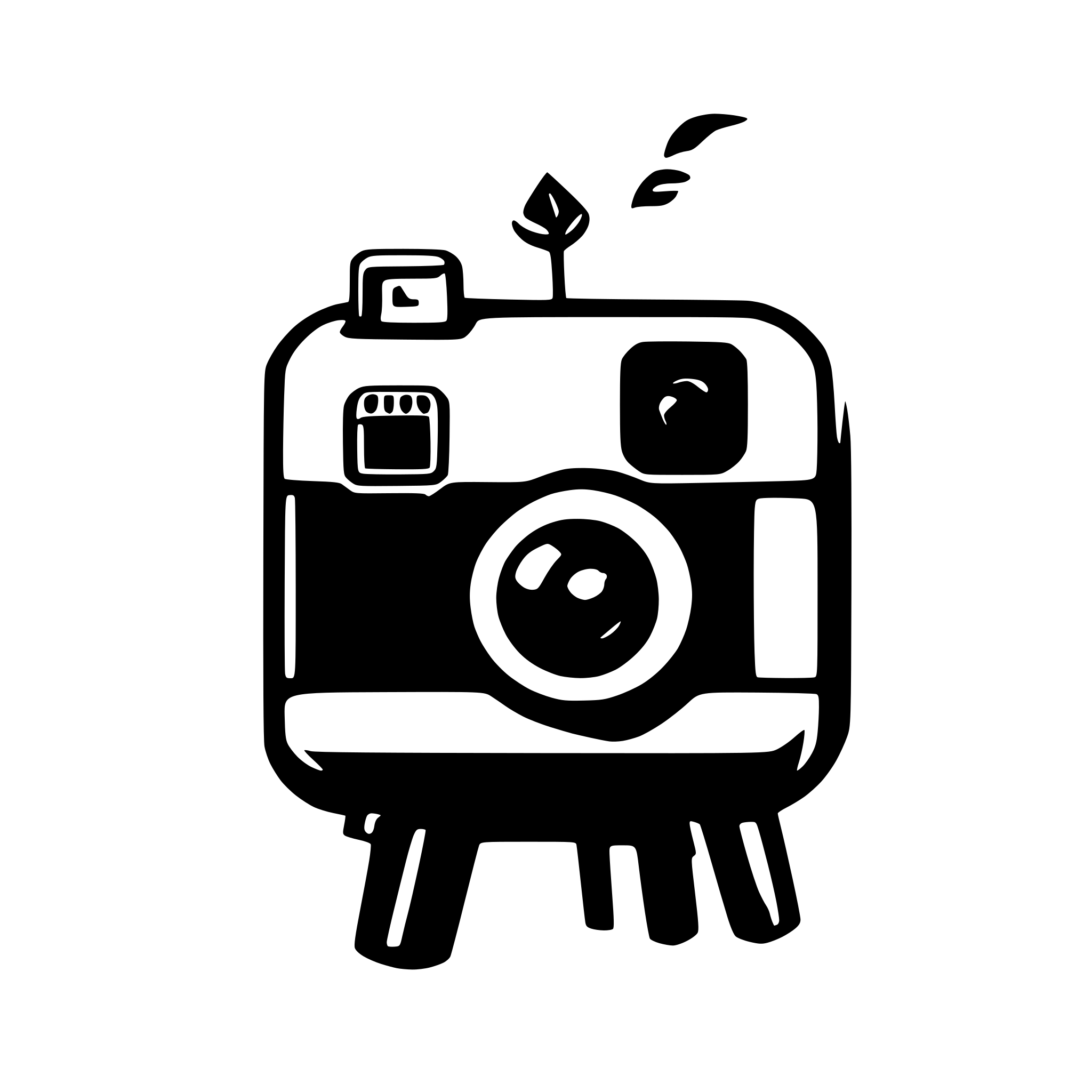 AI-generated SVG of a instagram