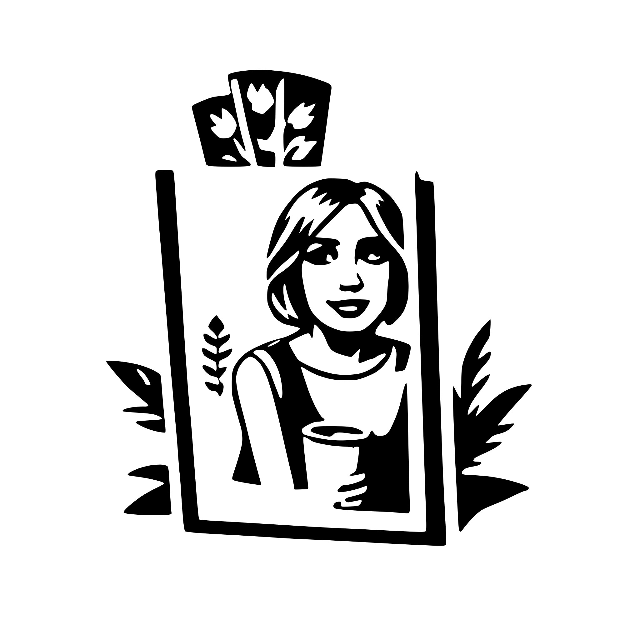 AI-generated SVG of a romantic polaroids