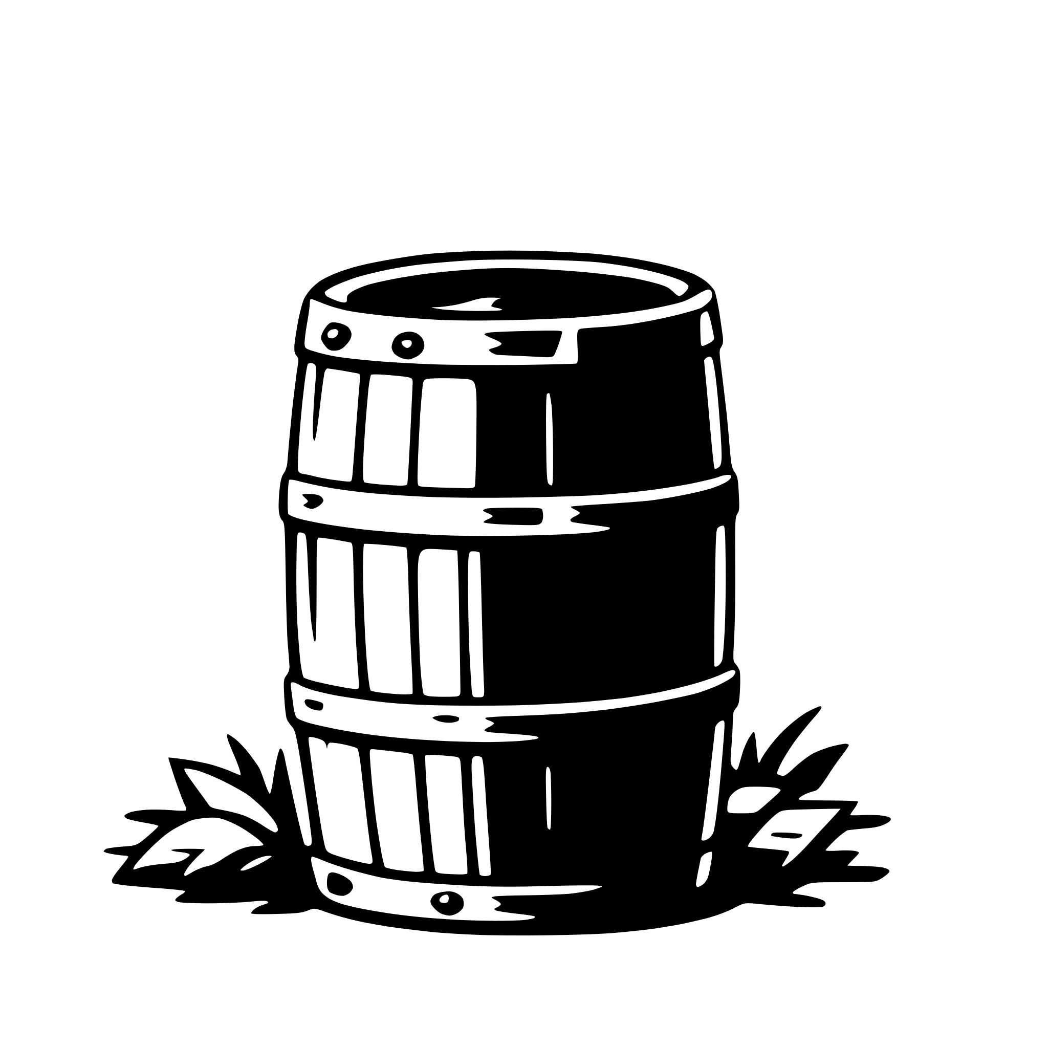 AI-generated SVG of 'barrel'