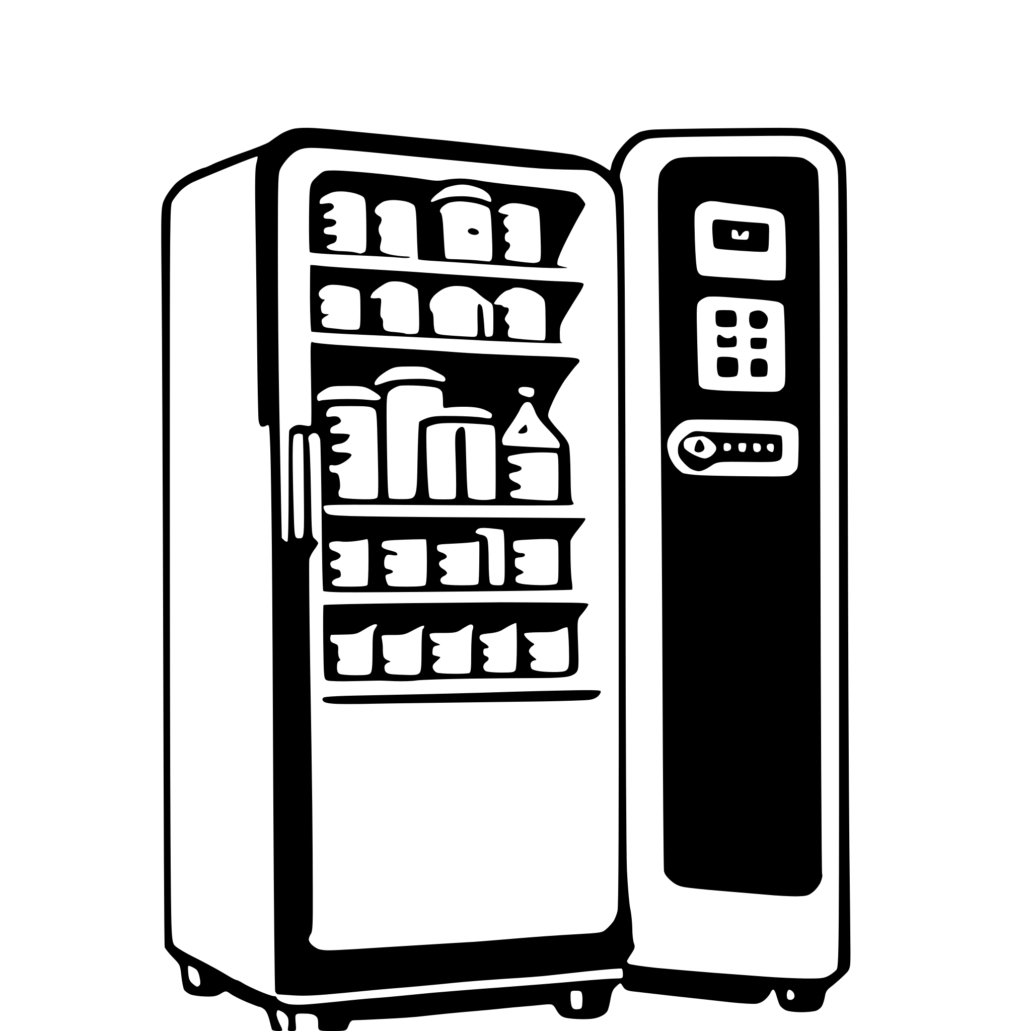 AI-generated SVG of 'fridge'