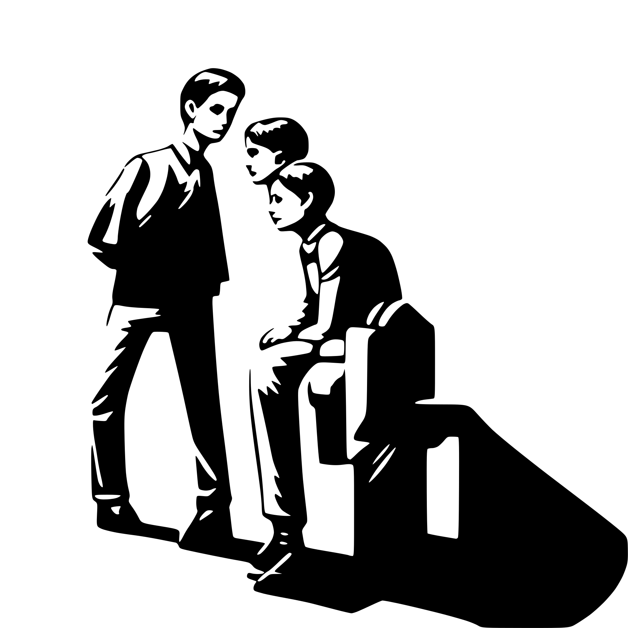AI-generated SVG of a respect