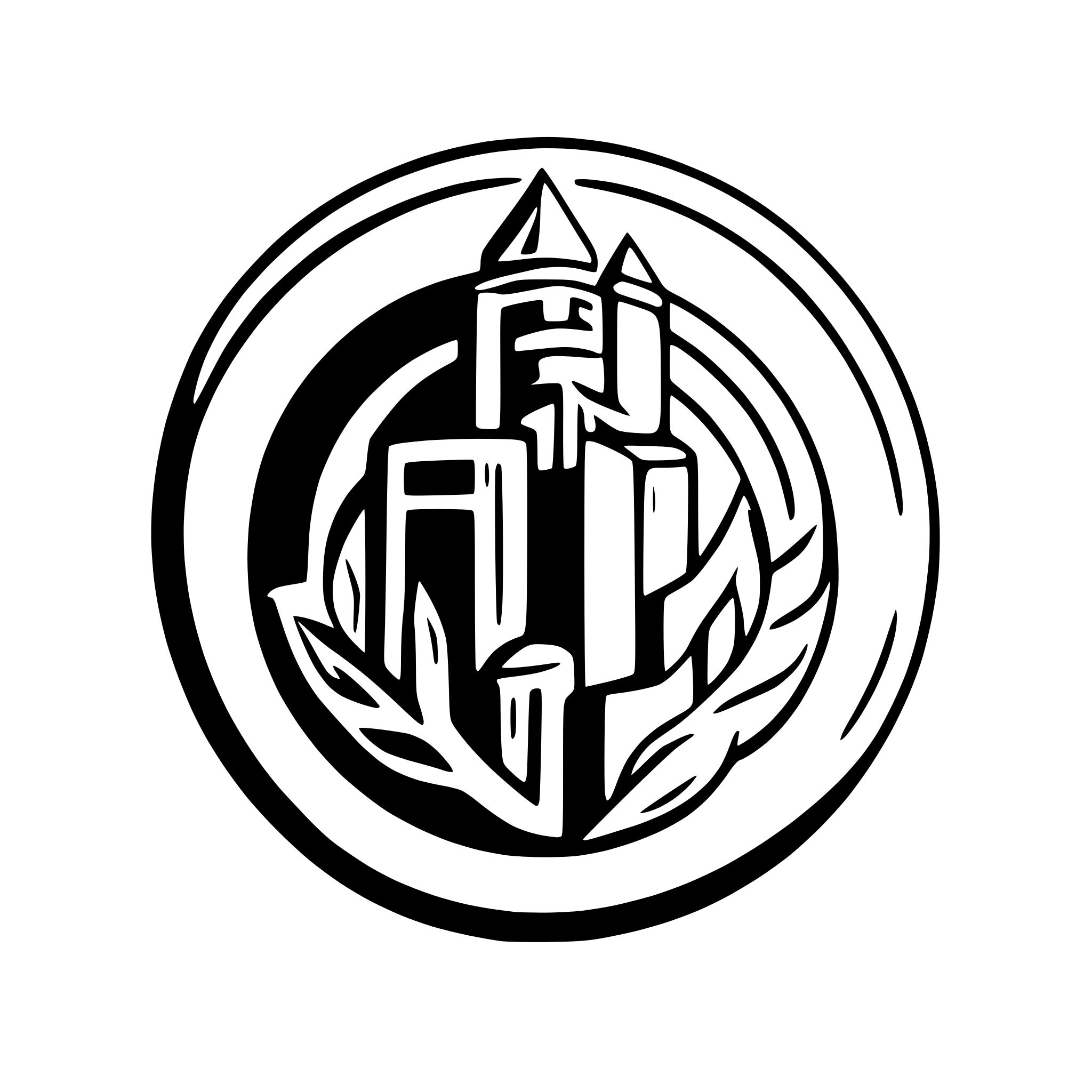 AI-generated SVG of a fortress