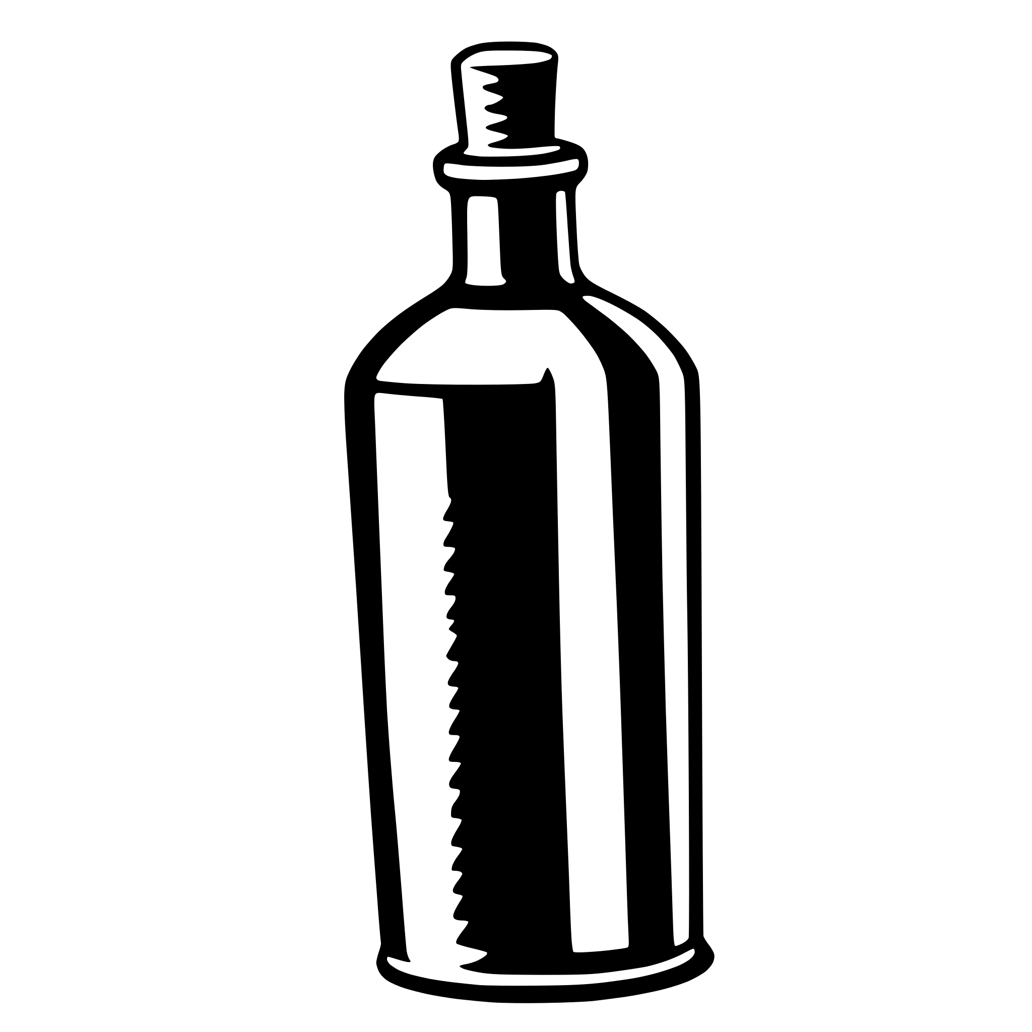 AI-generated SVG of 'bottle'