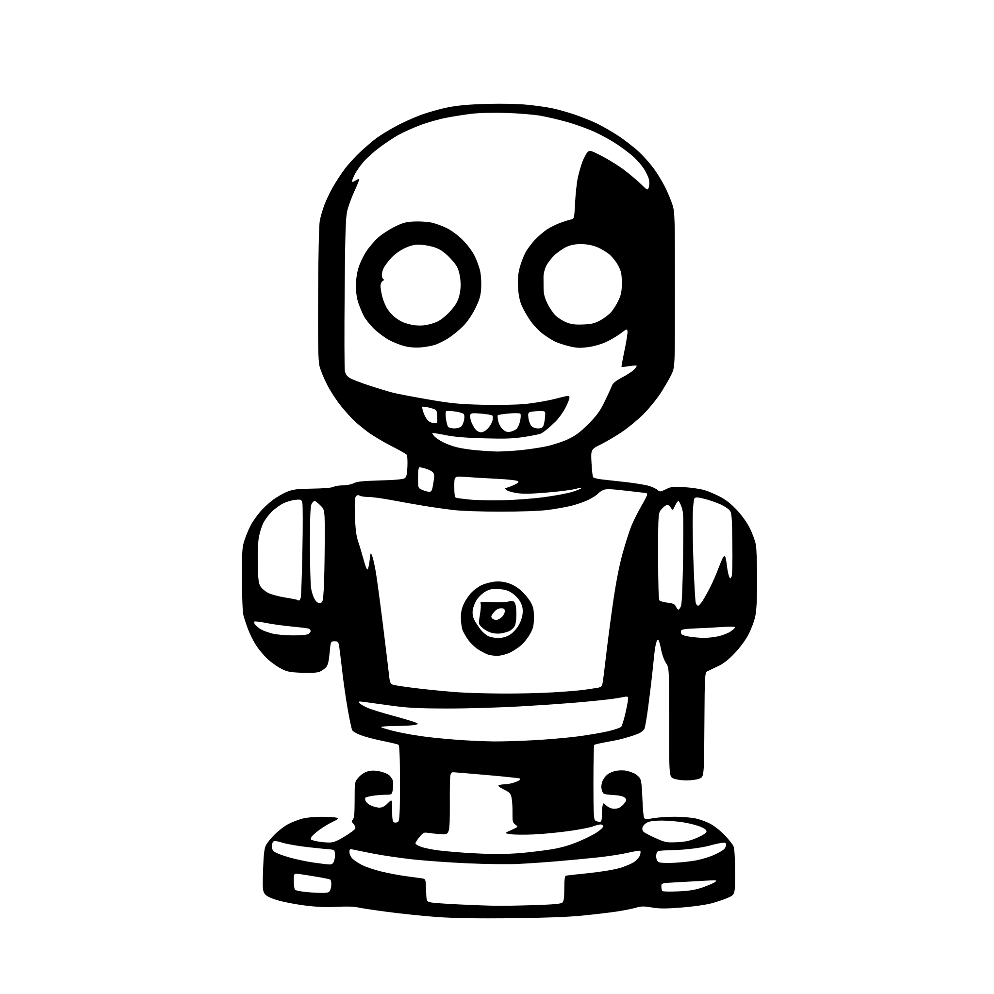 AI-generated SVG of 'bot chat'