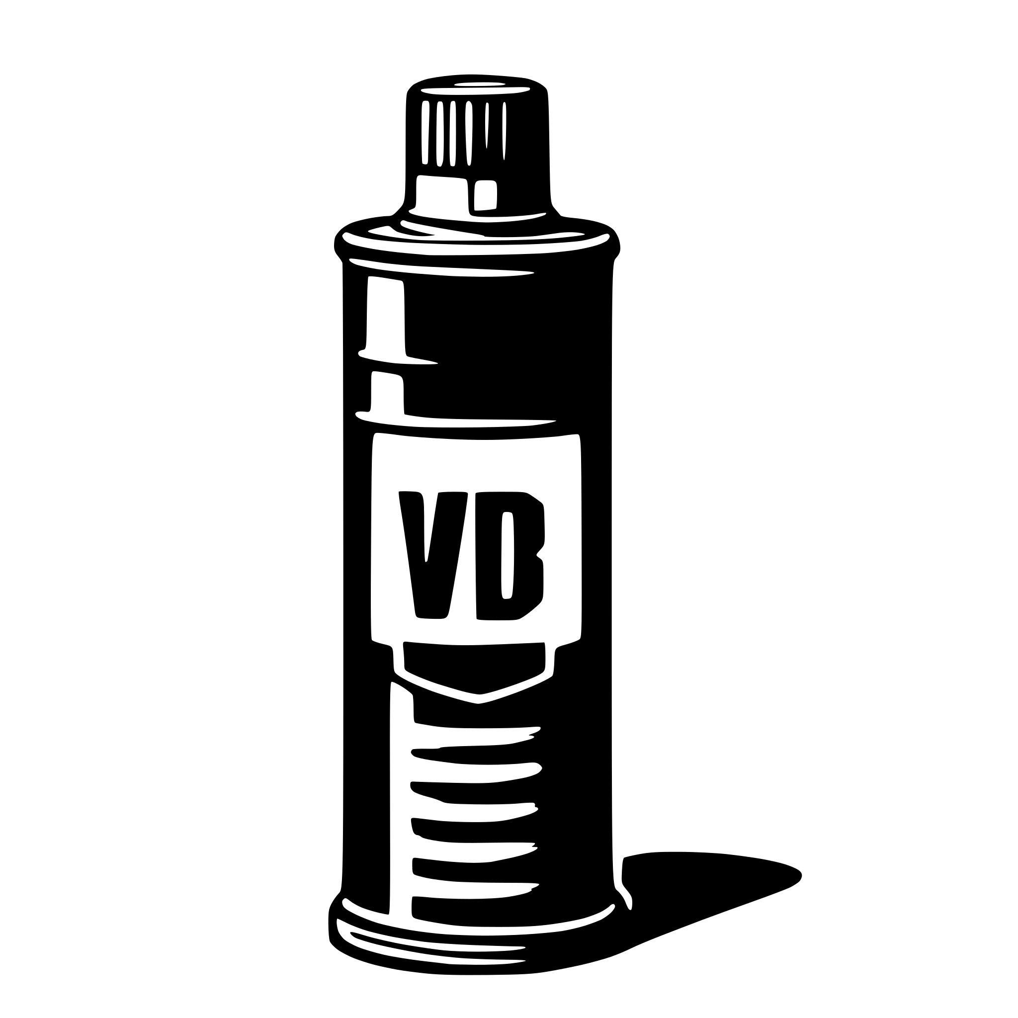 AI-generated SVG of a WD 40 oil