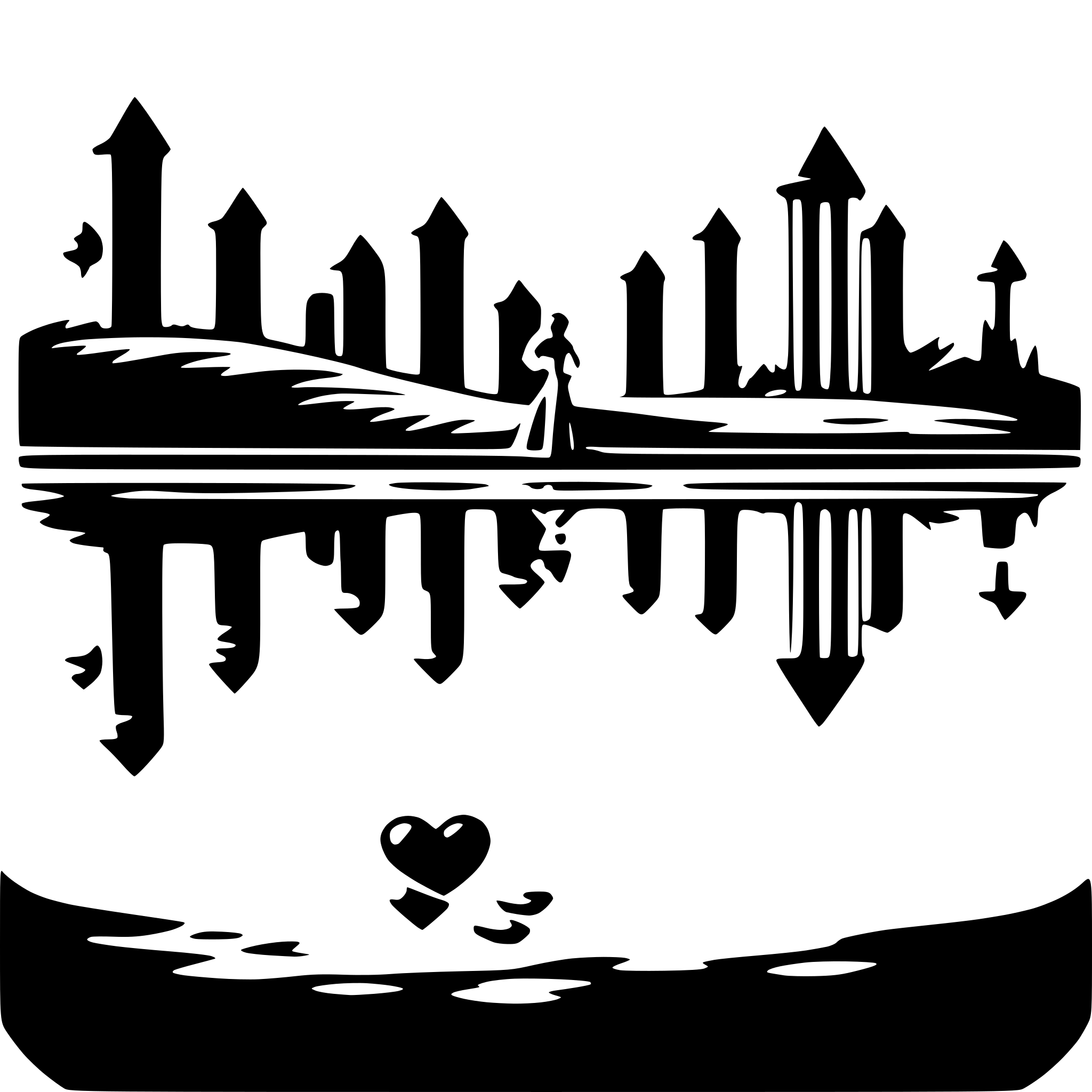 AI-generated SVG of a love depth