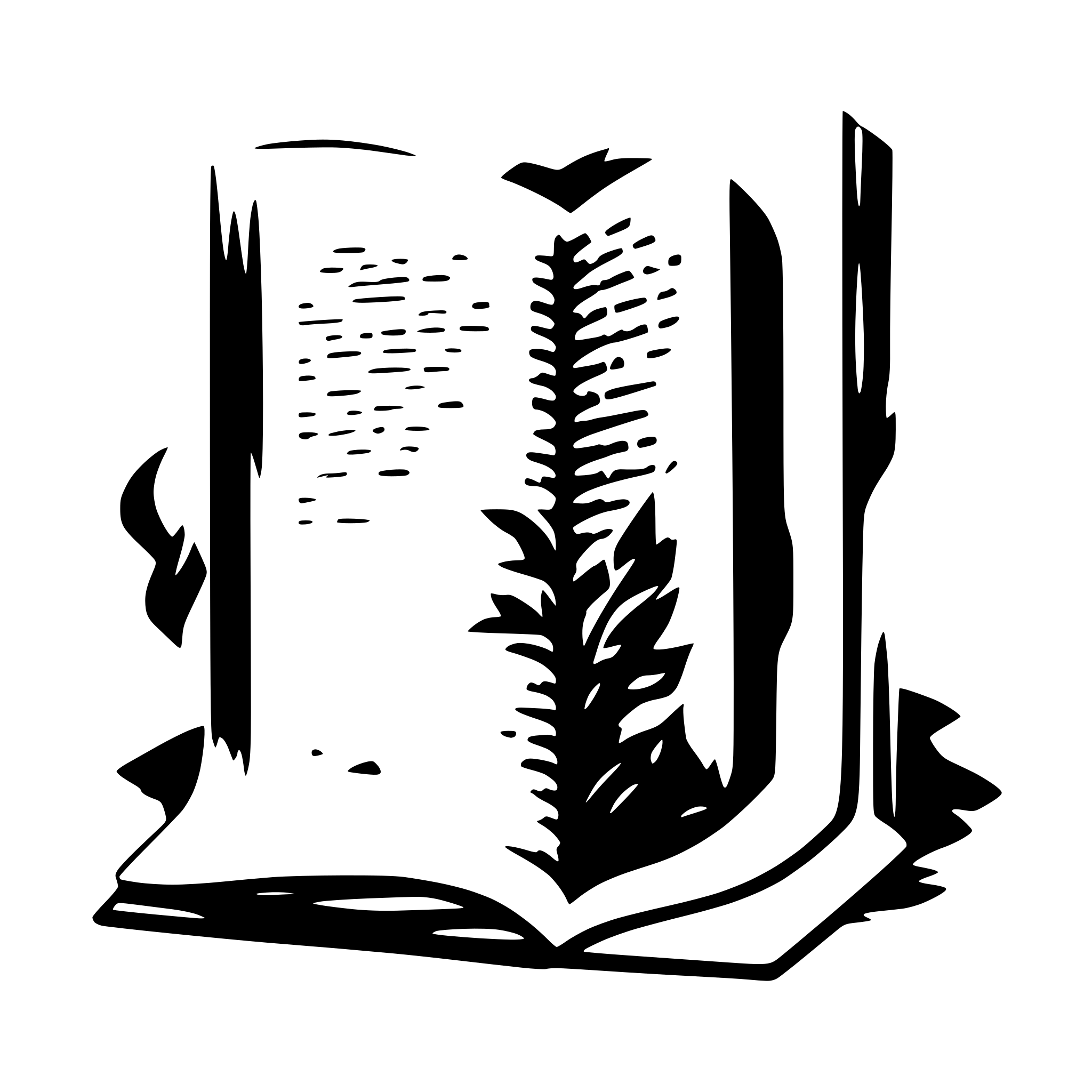 AI-generated SVG of 'book with torn page'