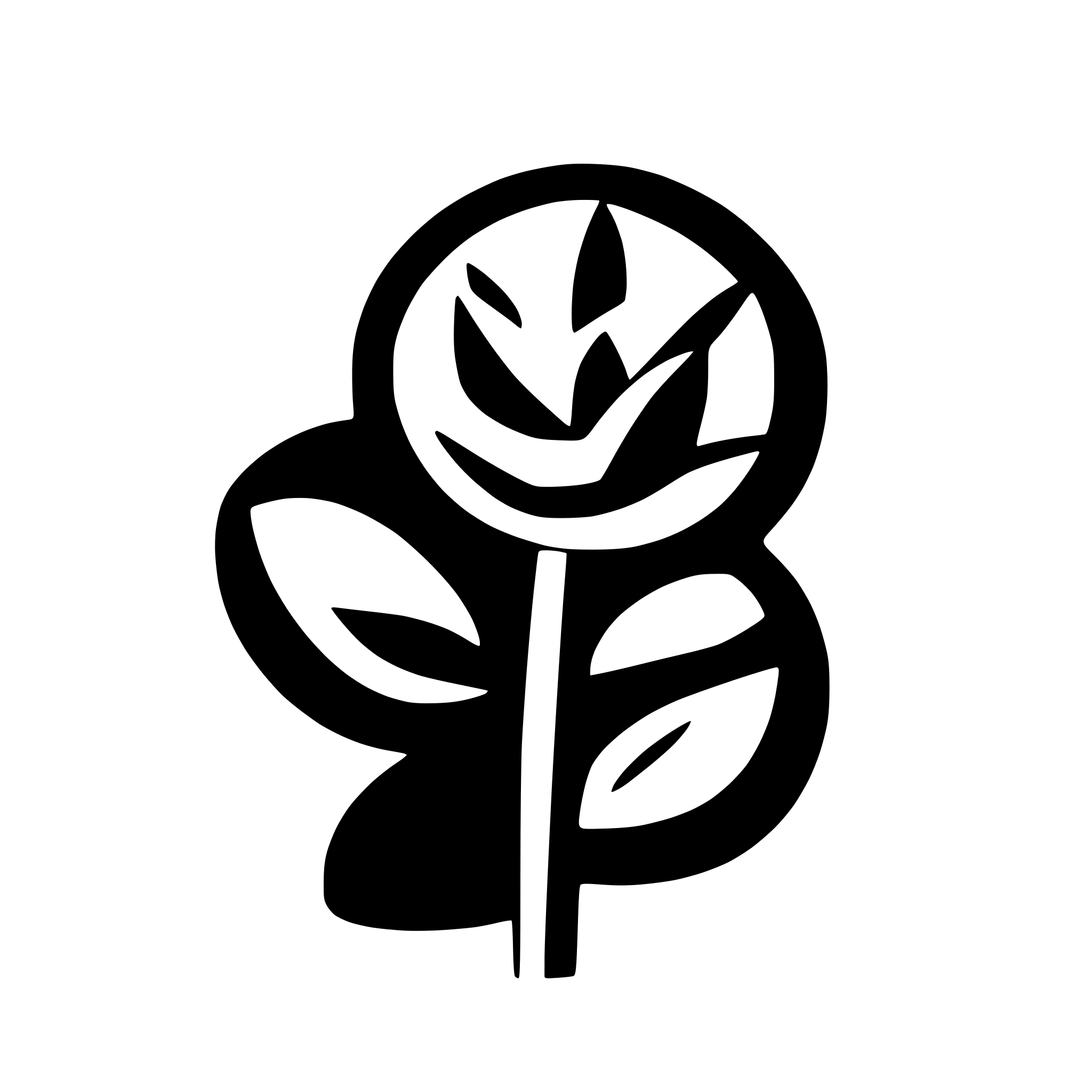AI-generated SVG of a flower icon