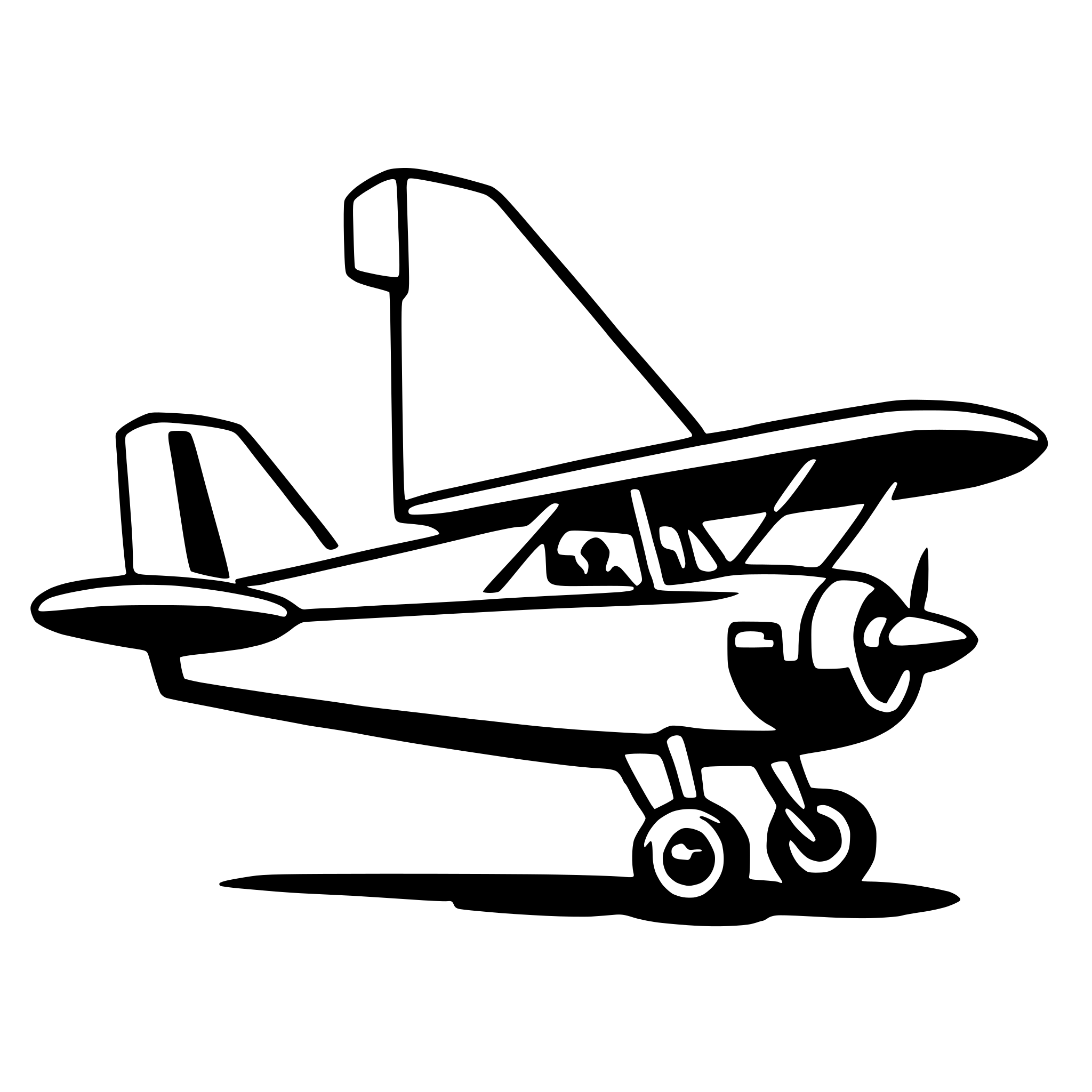 AI-generated SVG of 'ultralight aircraft'