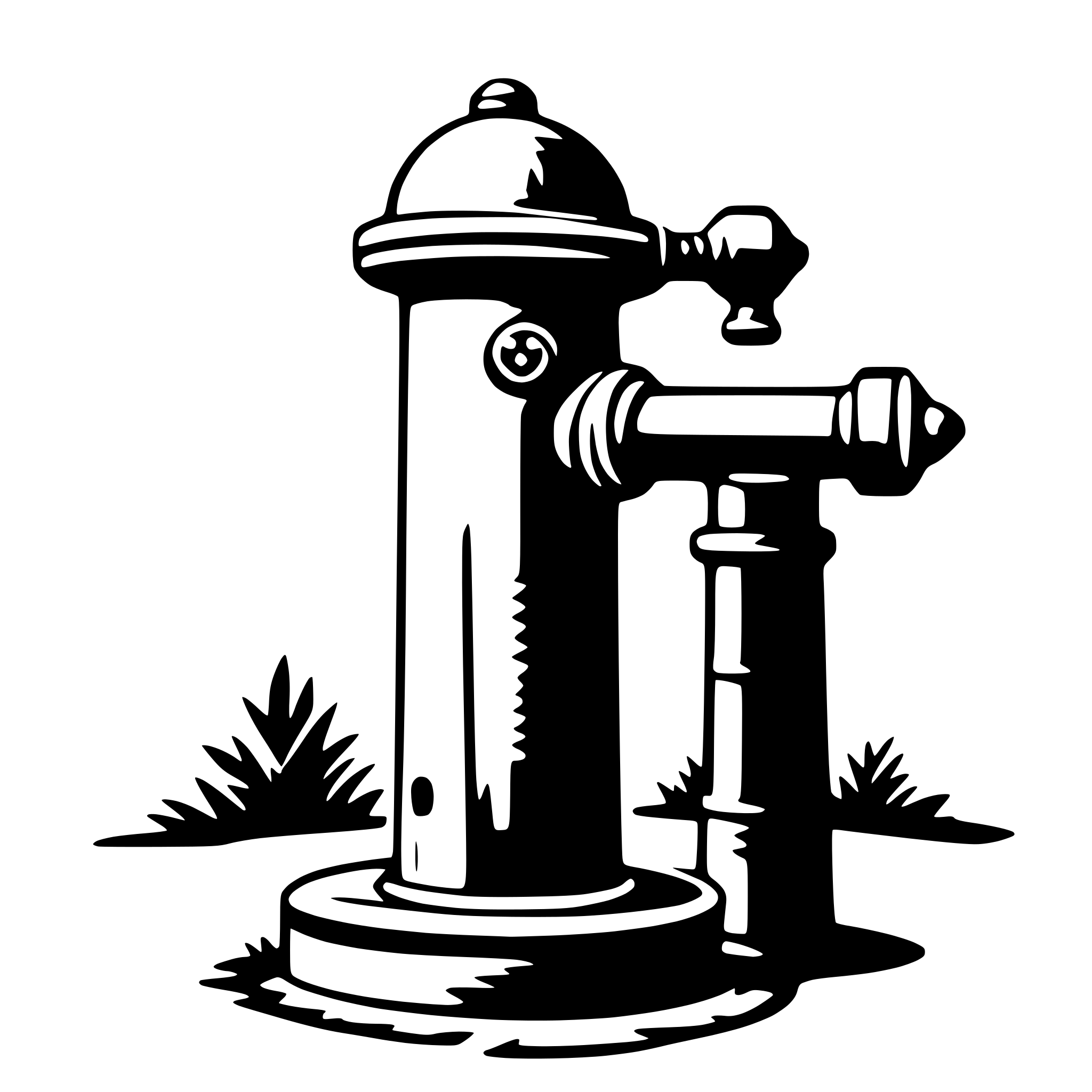 AI-generated SVG of a fire hydrant