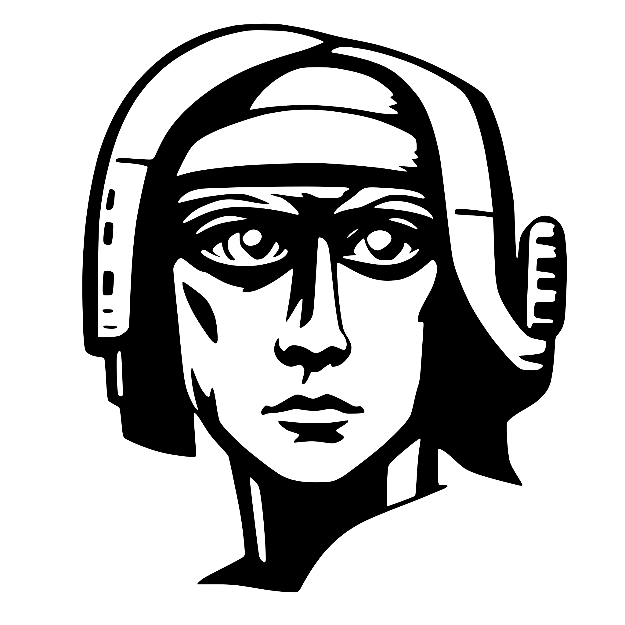 AI-generated SVG of 'cyclops'