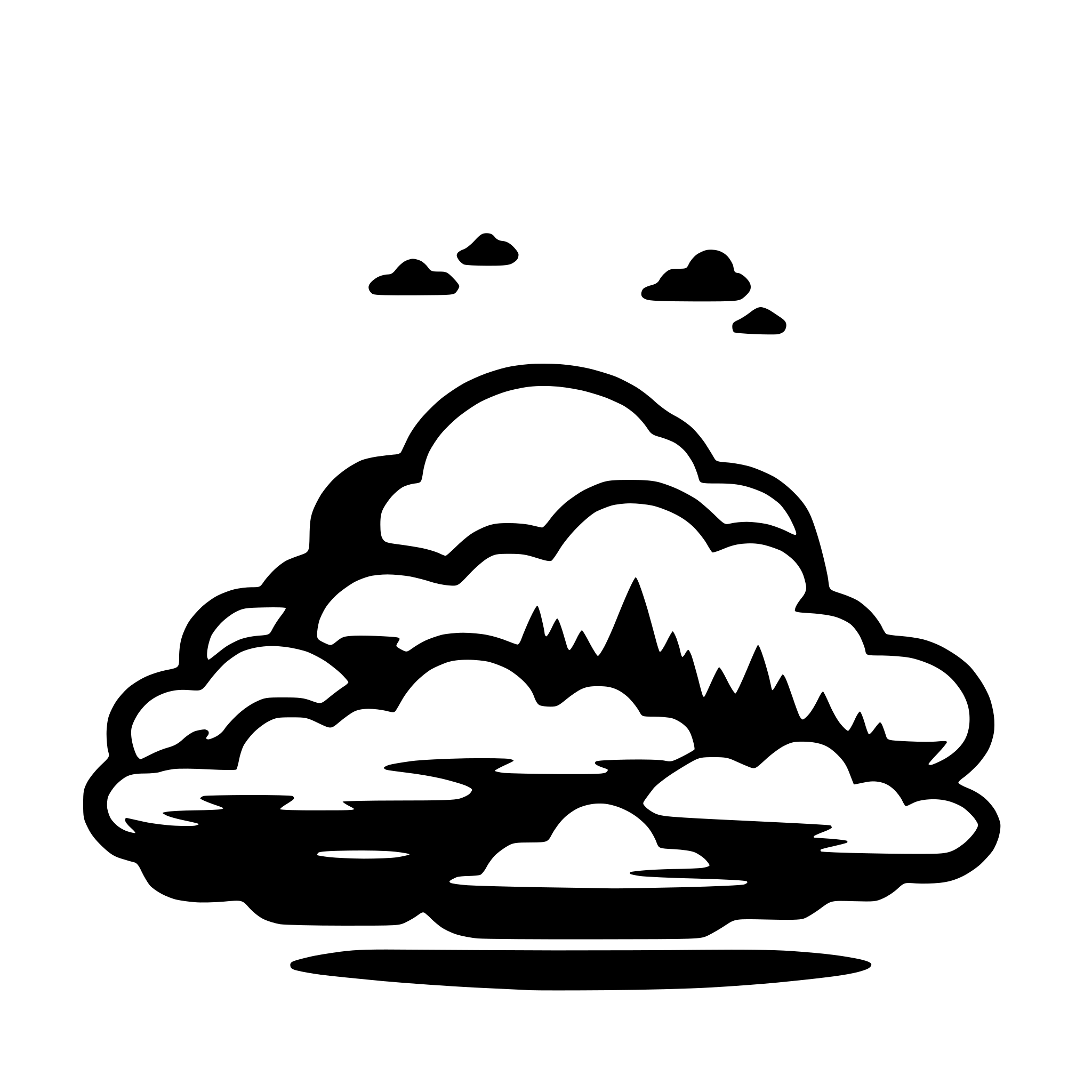 AI-generated SVG of 'cloud'