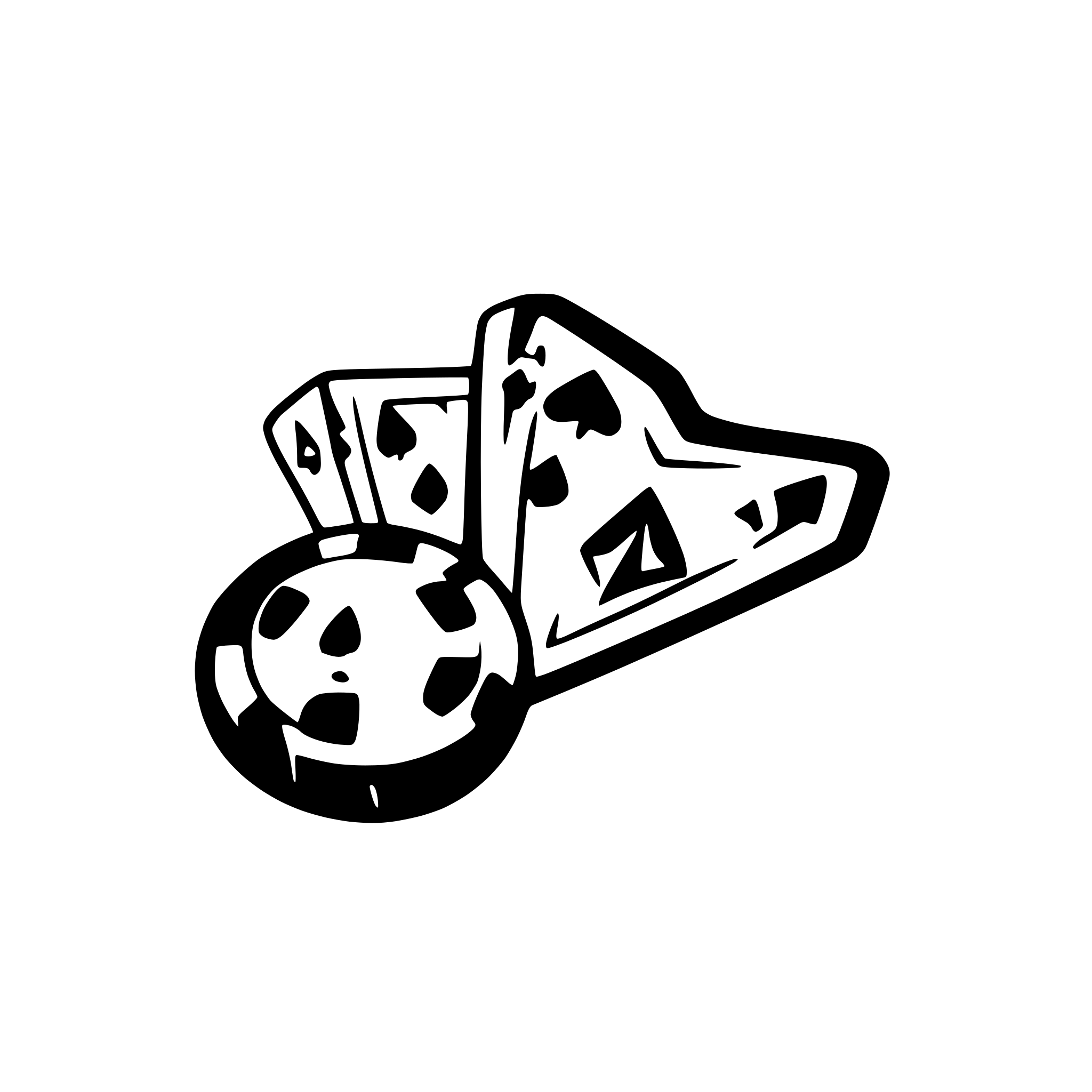 AI-generated SVG of a casino games