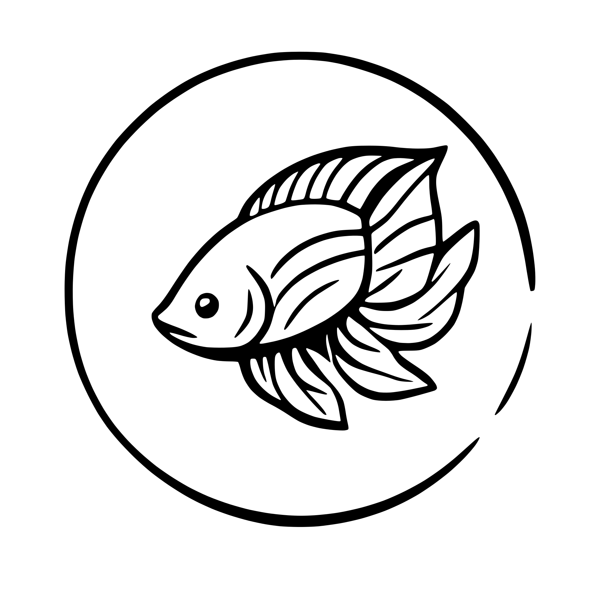 AI-generated SVG of 'betta fish'