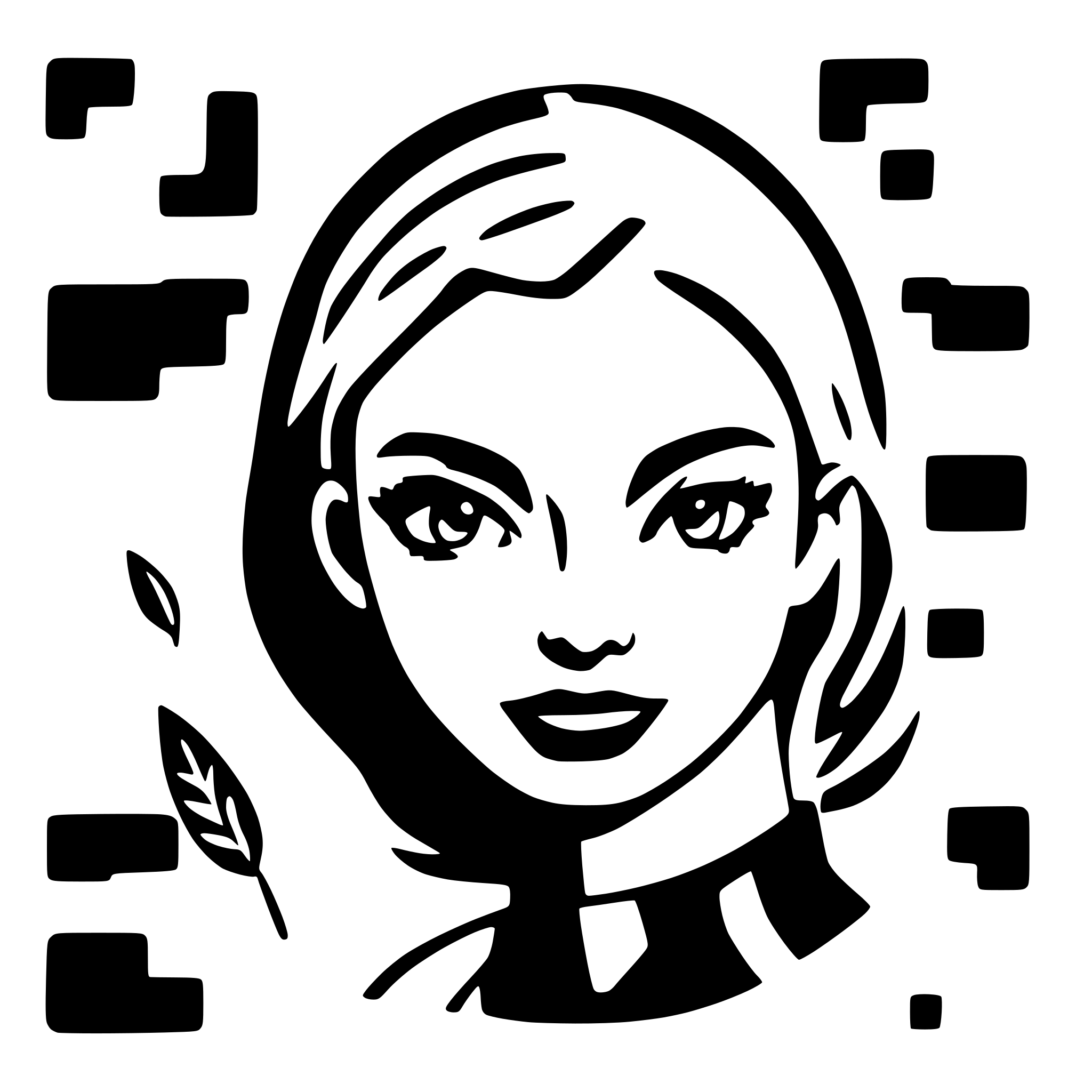 AI-generated SVG of 'pixelized ink pen on canvas'