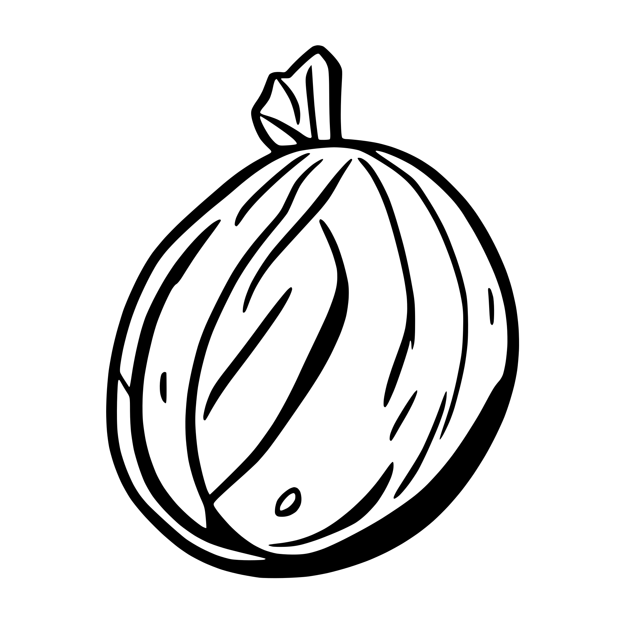 AI-generated SVG of 'peacan nut'