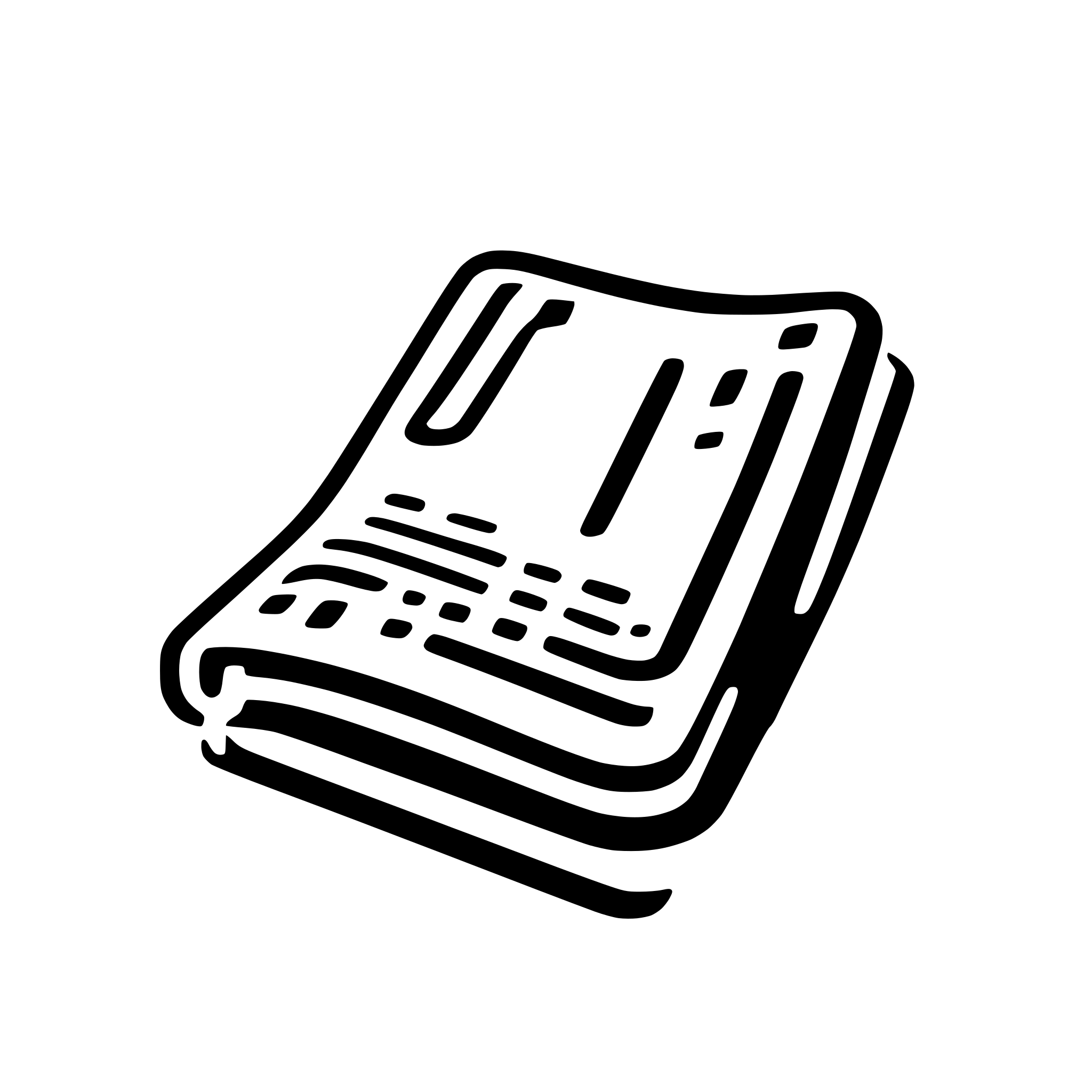 AI-generated SVG of a a open book with circuit pattern in the top two pages coming from the sides