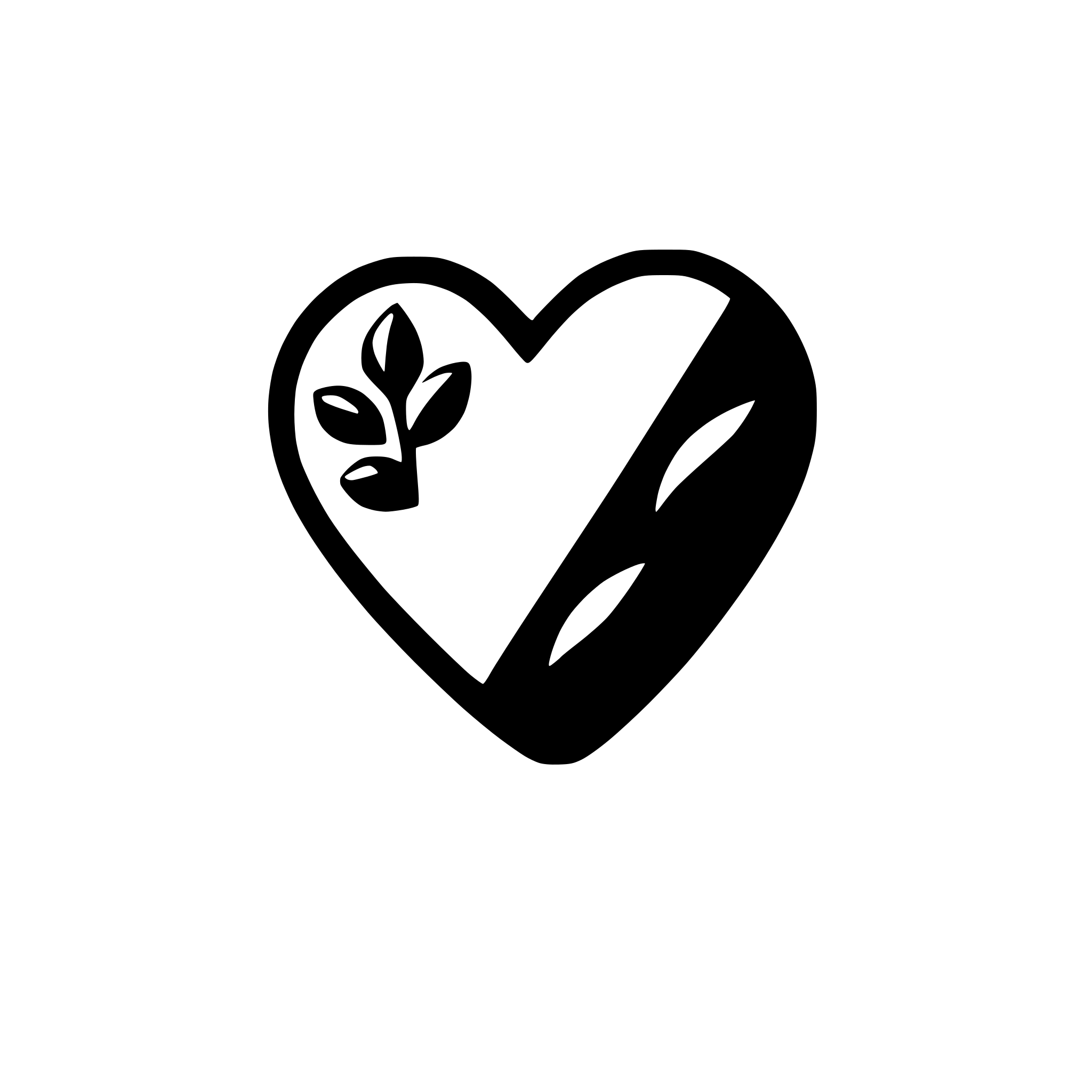 AI-generated SVG of a love icon