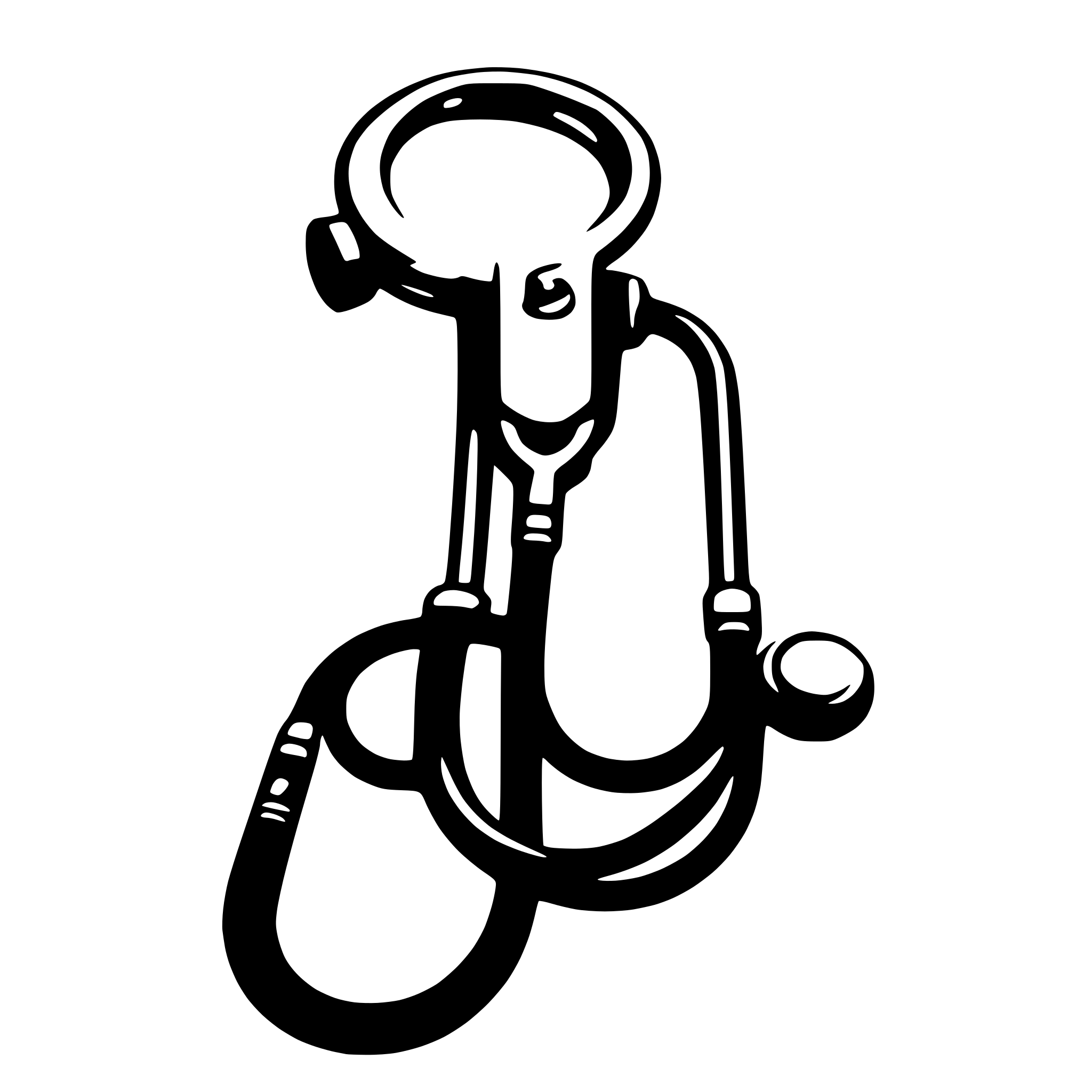 AI-generated SVG of a doctor stethoscope