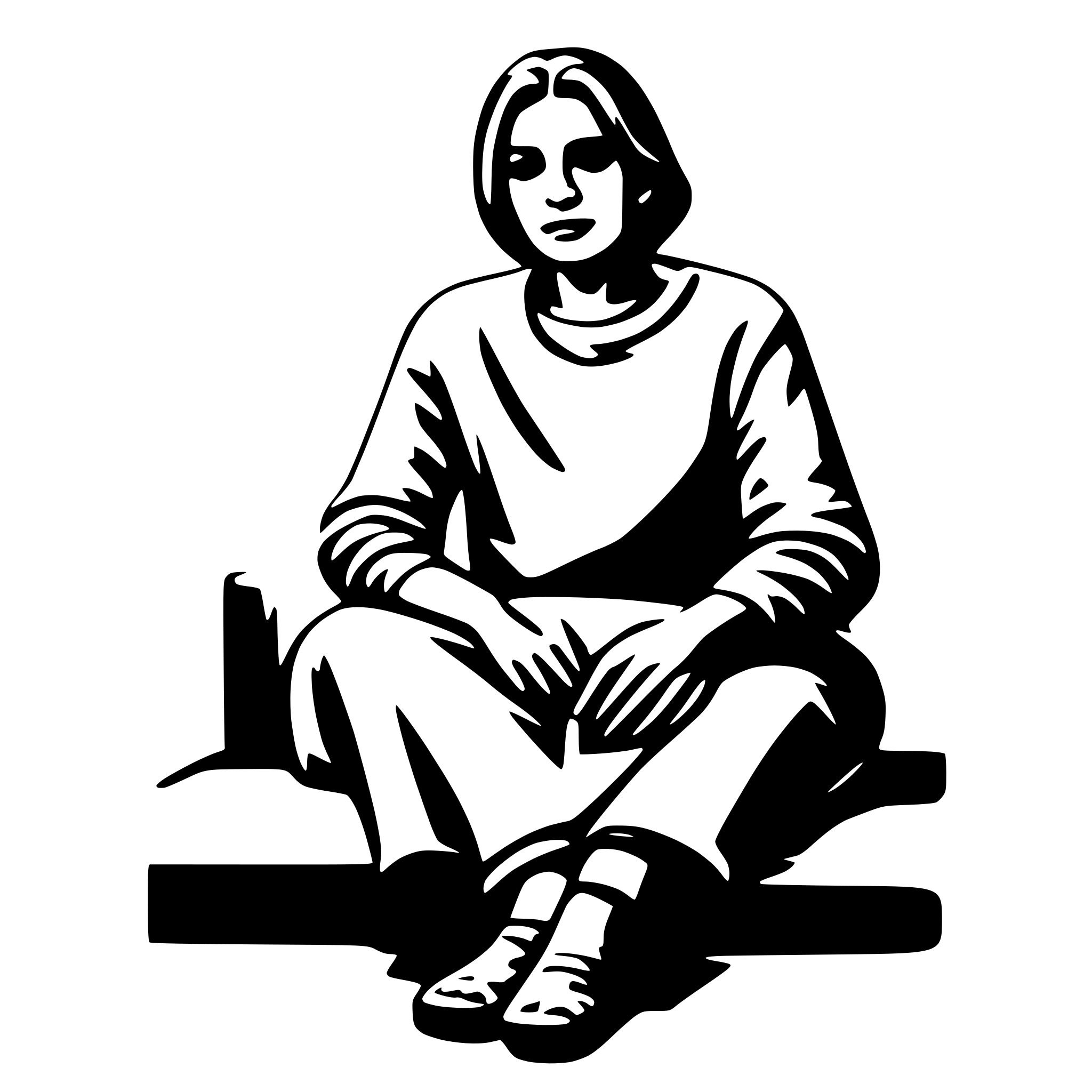 AI-generated SVG of 'patient'