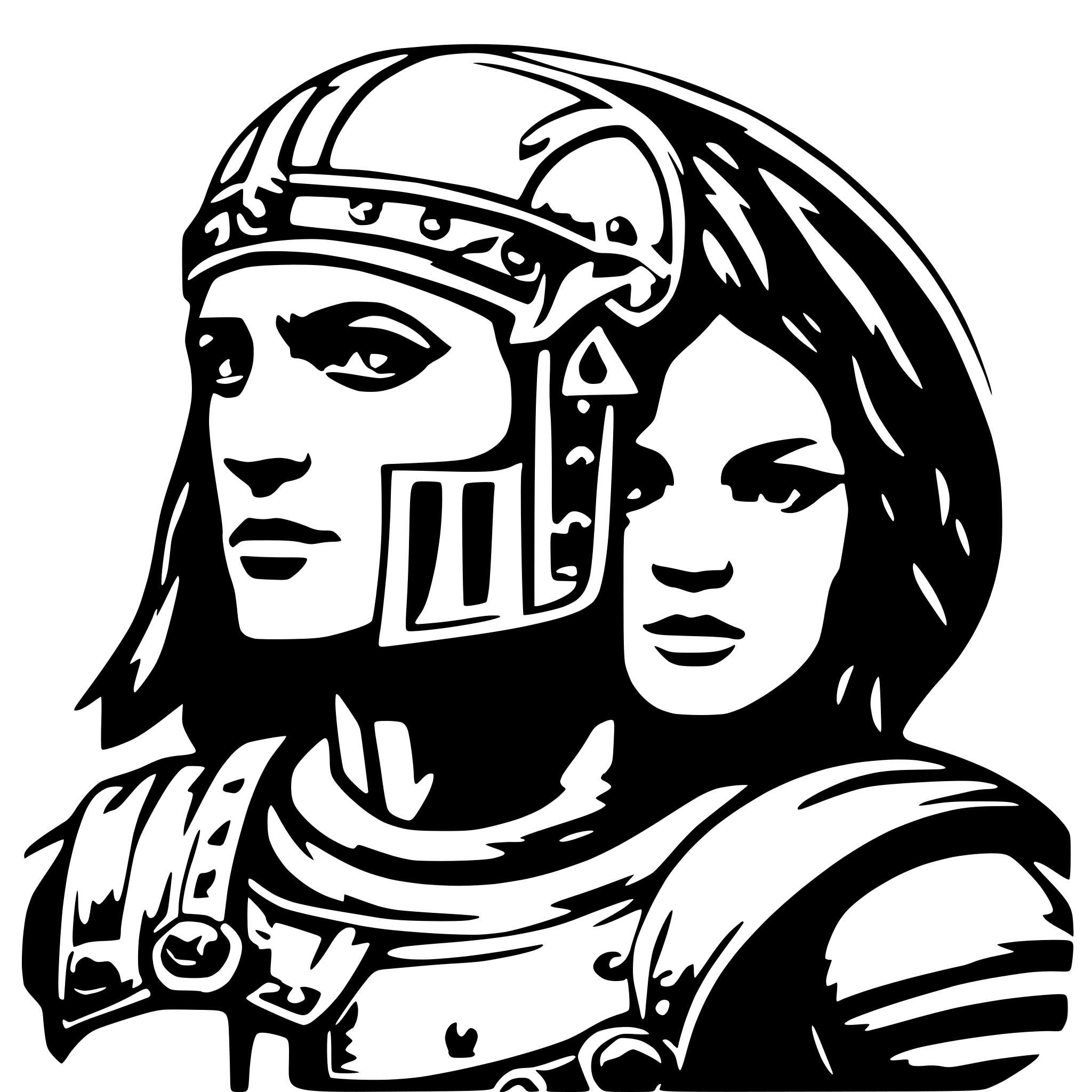 AI-generated SVG of a Gladiator