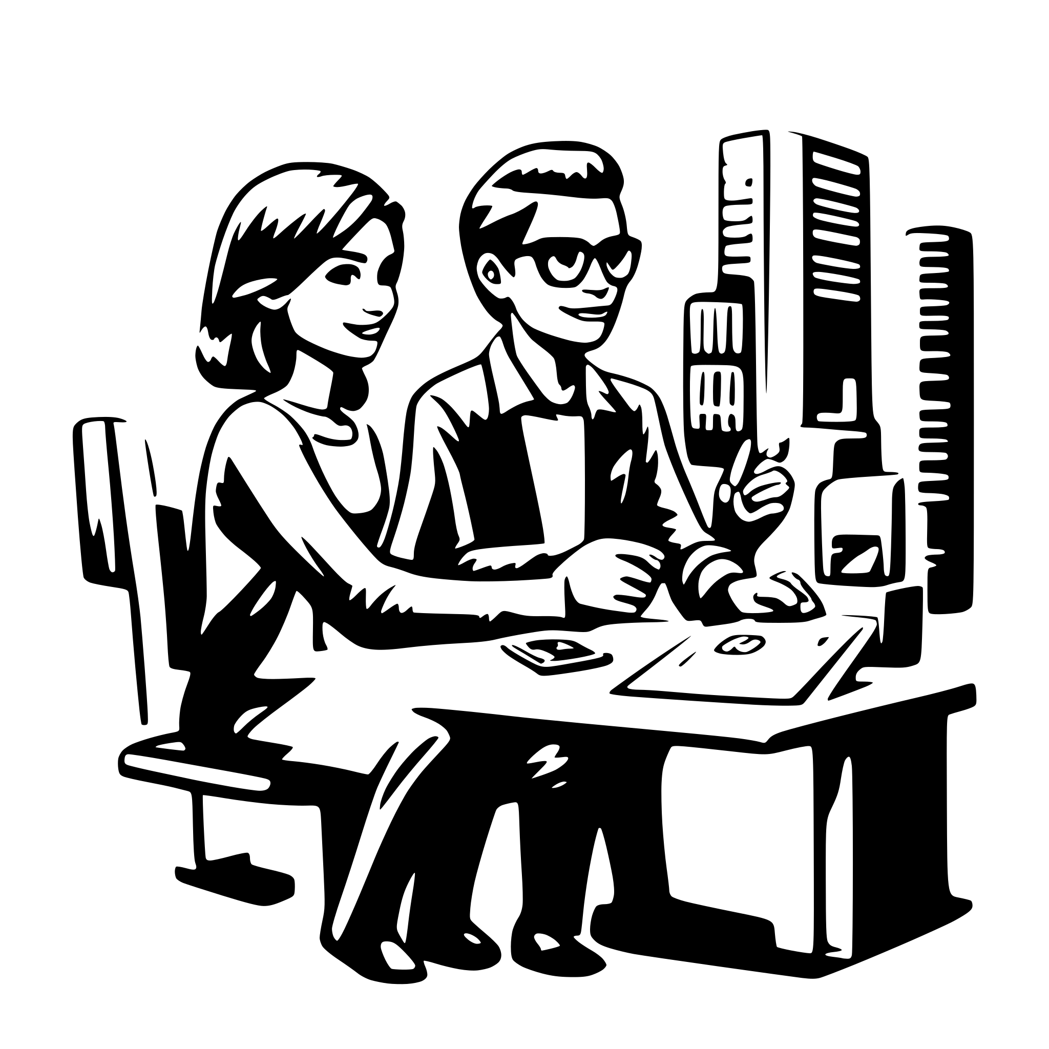 AI-generated SVG of 'Verified Suppliers and Buyers'