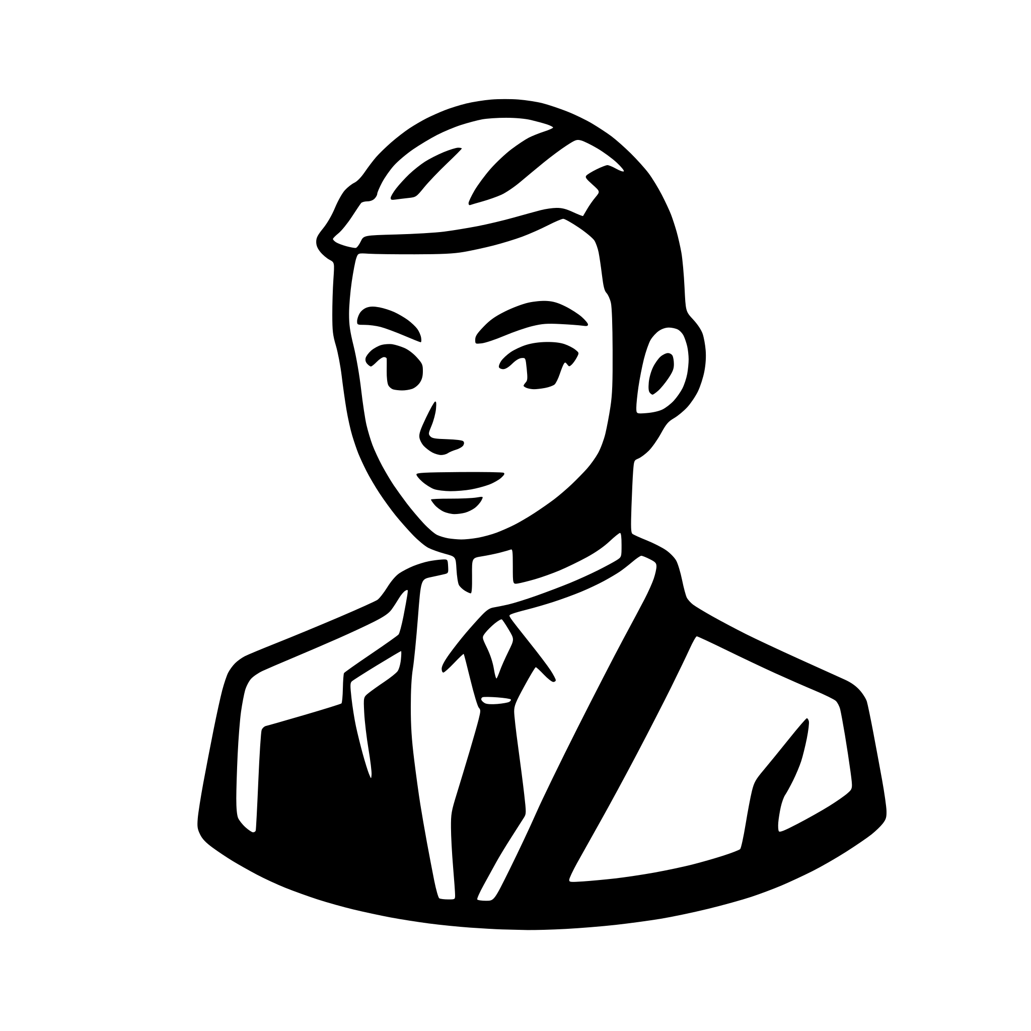 AI-generated SVG of 'business man consulting other'