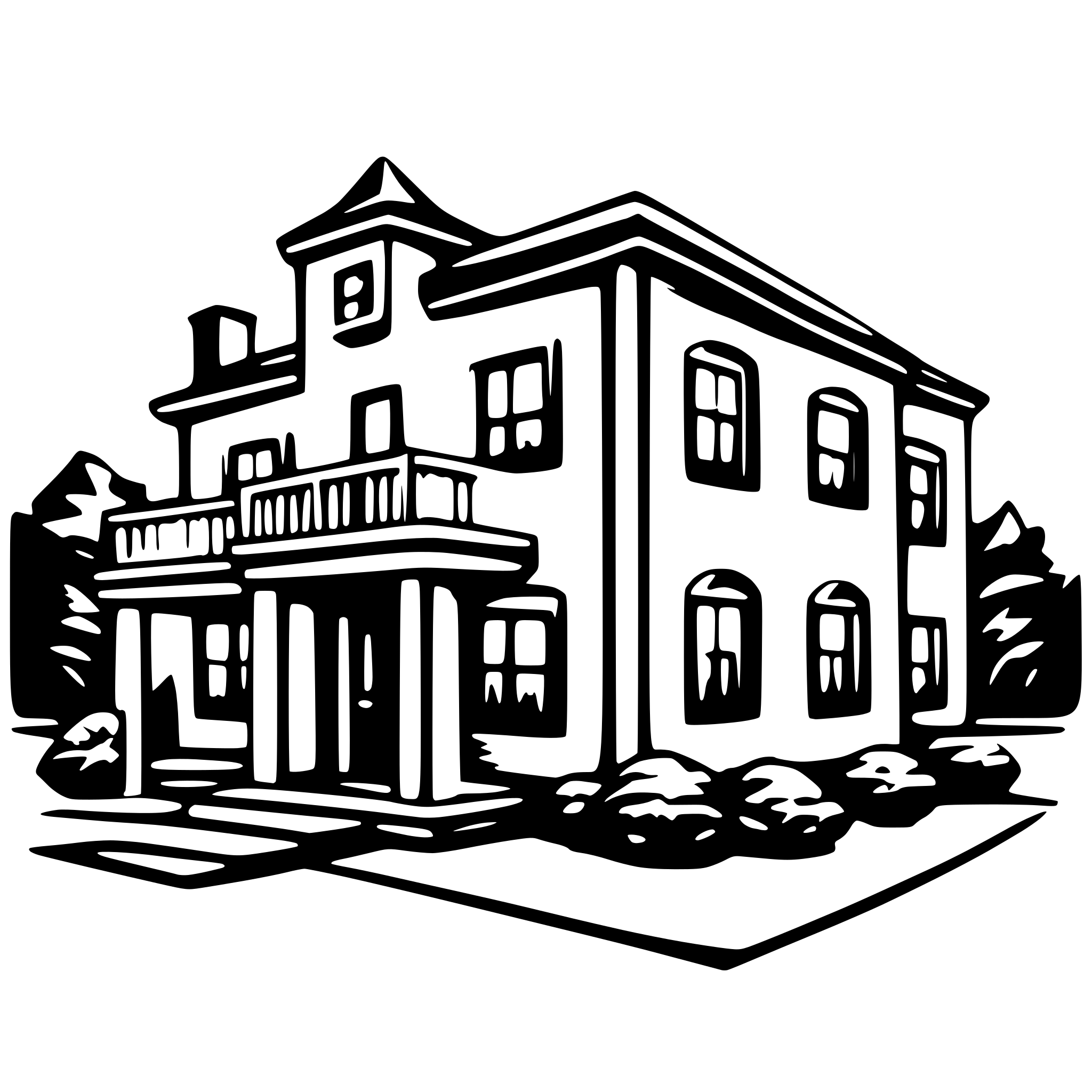 AI-generated SVG of 'ai property management'