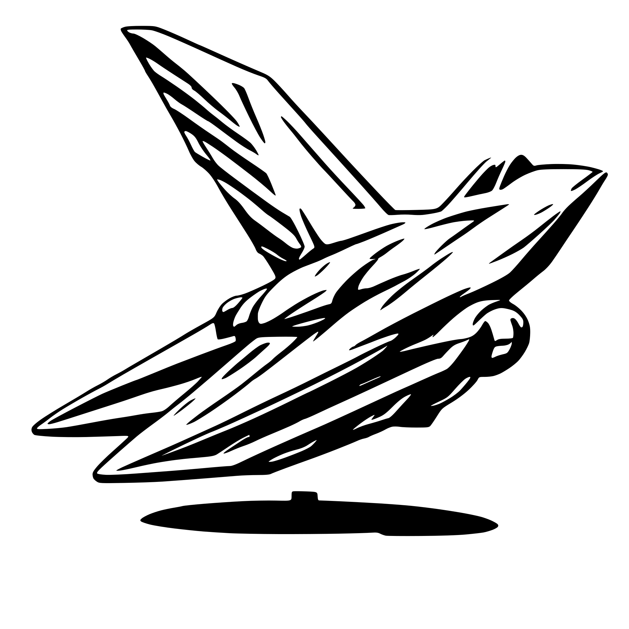 AI-generated SVG of a Air Raptor