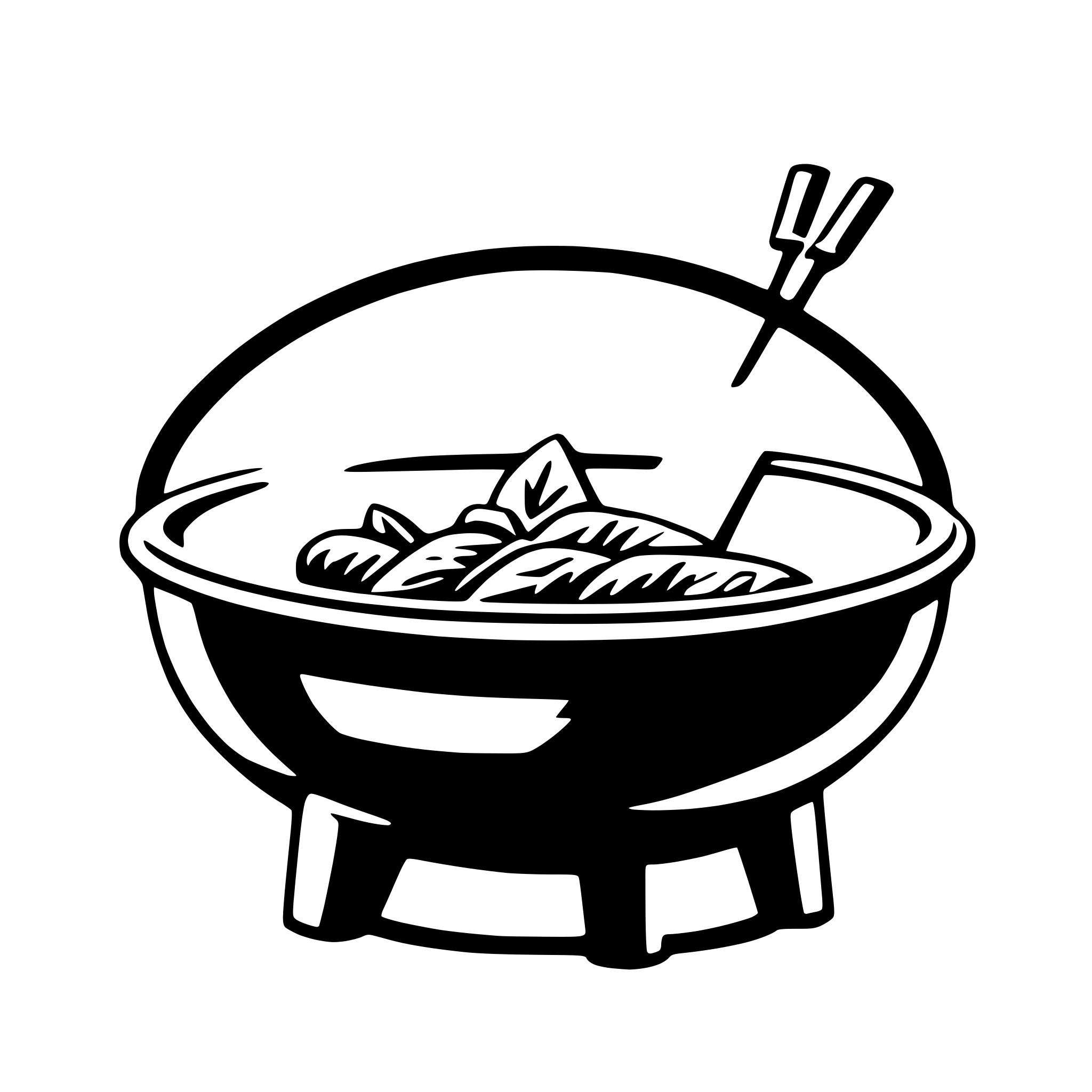 AI-generated SVG of 'wok'