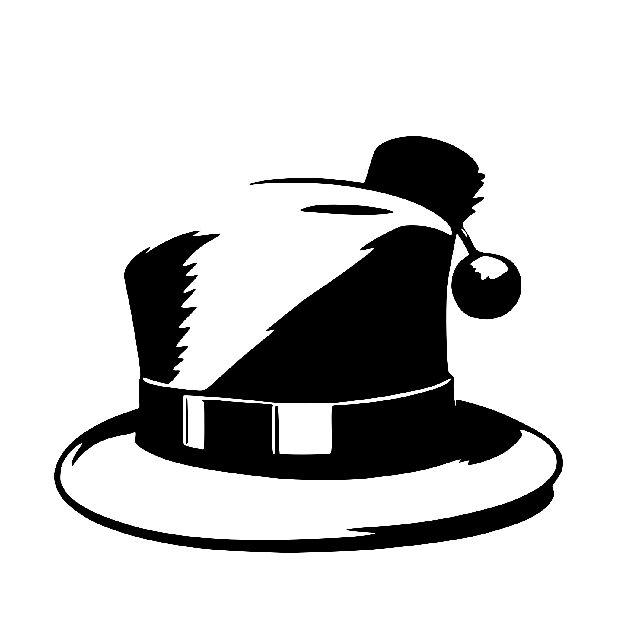 AI-generated SVG of 'Christmas Green hat'