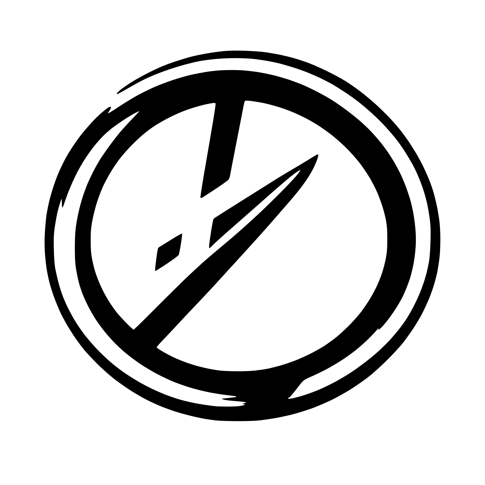 AI-generated SVG of 'x.com logo in a circle'