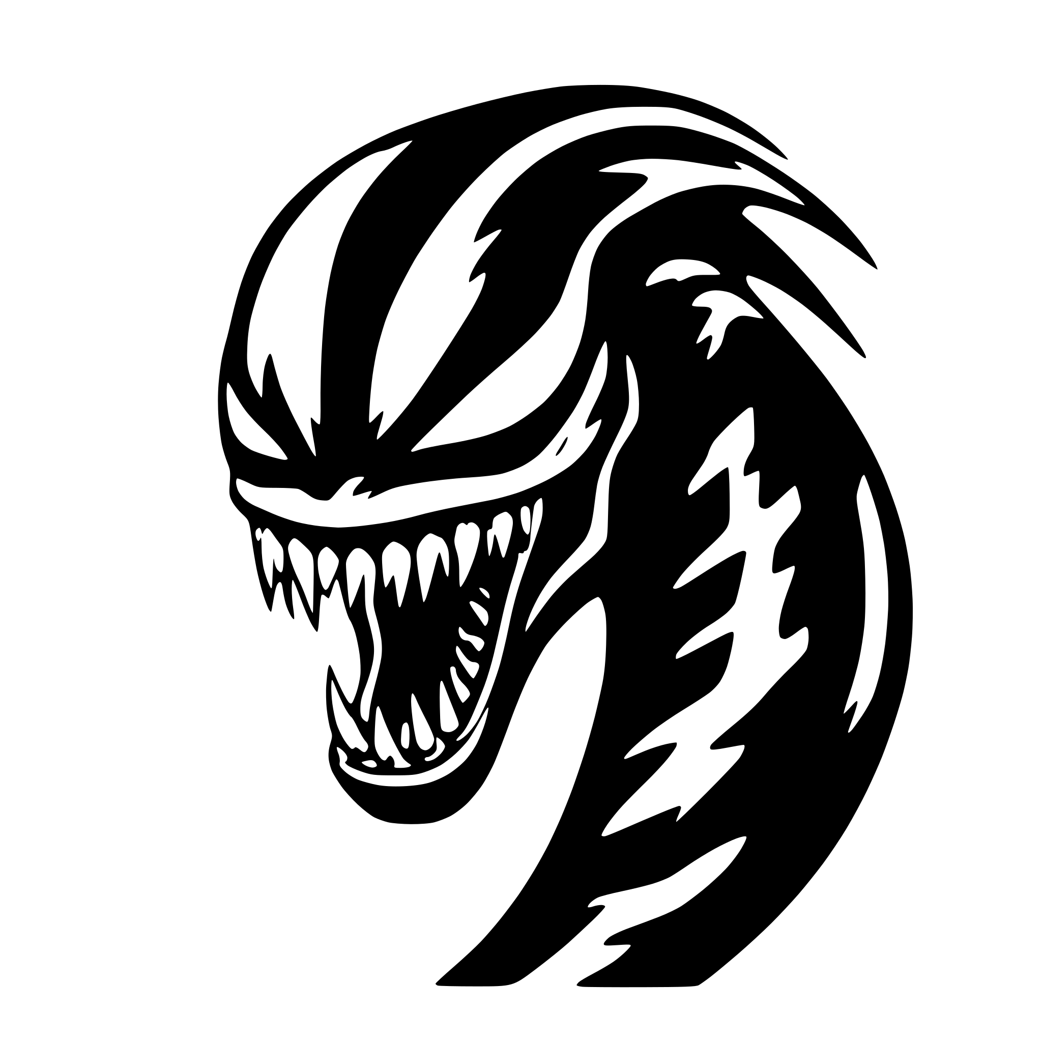 AI-generated SVG of a Venom