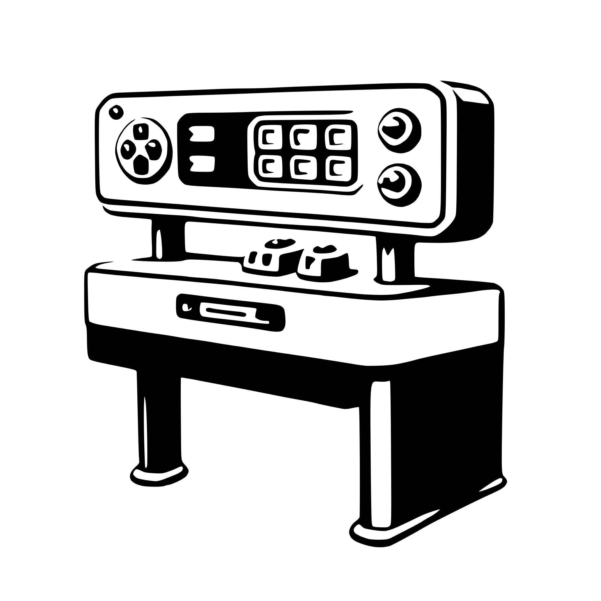 AI-generated SVG of 'console'