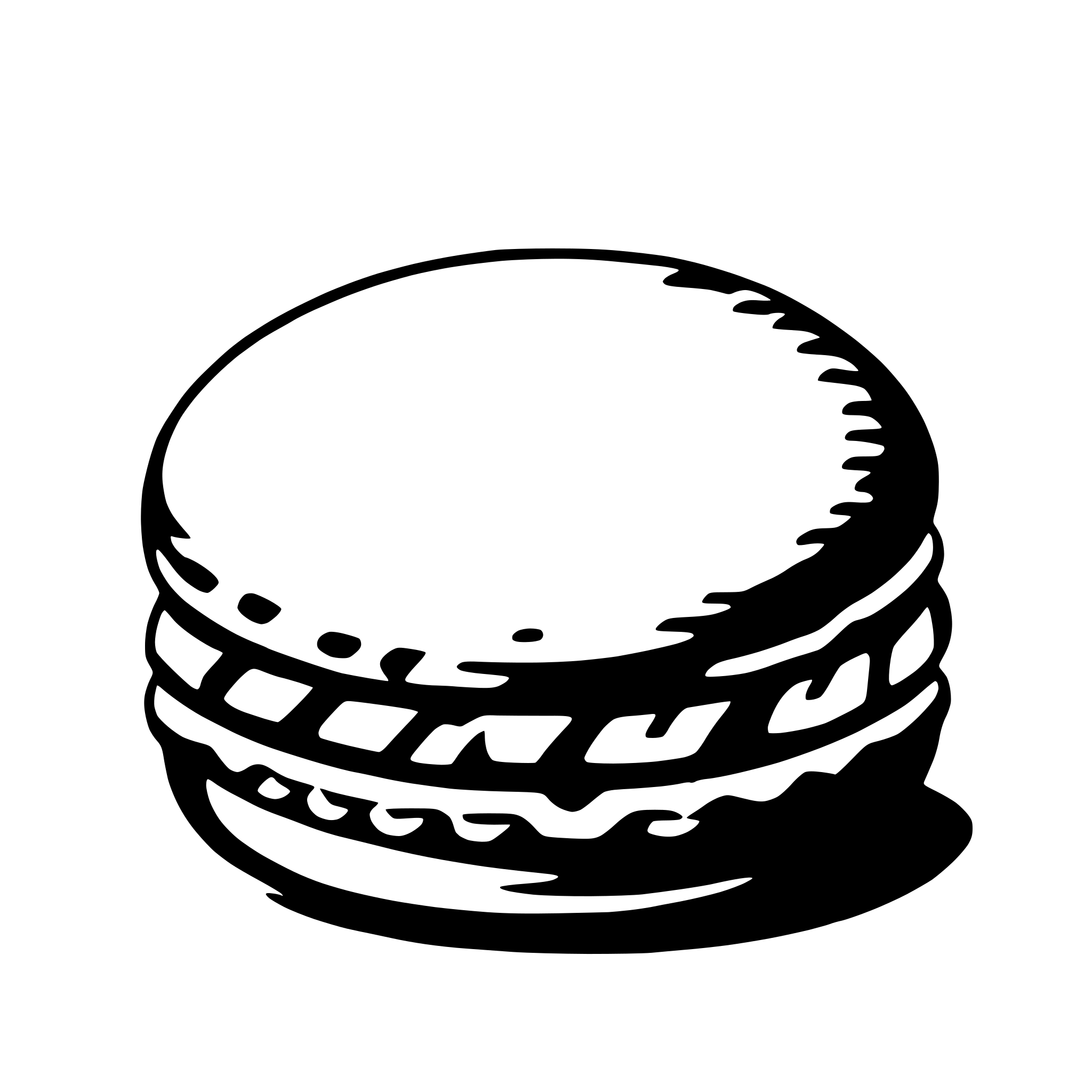 AI-generated SVG of 'macaroon'