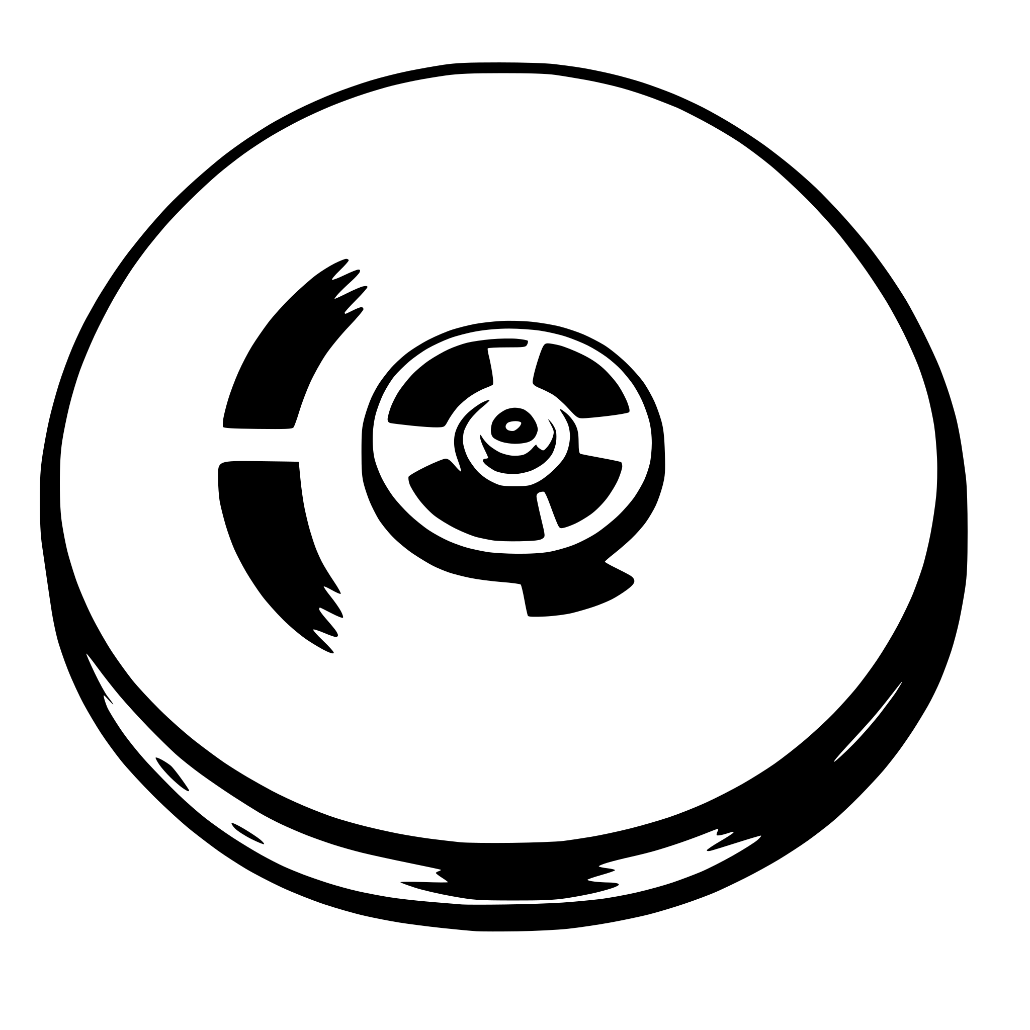 AI-generated SVG of 'disc'