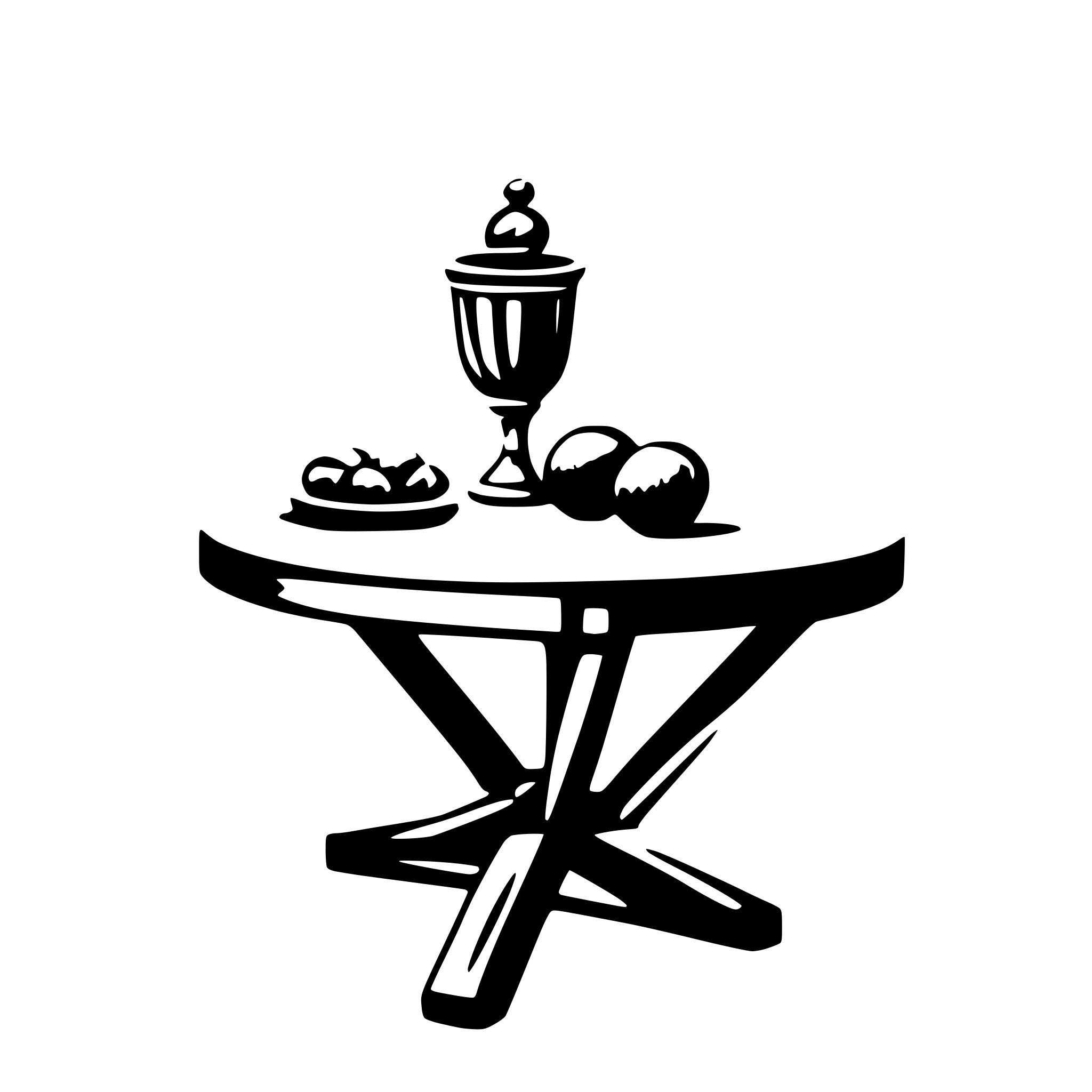 AI-generated SVG of 'minimal table tenis'