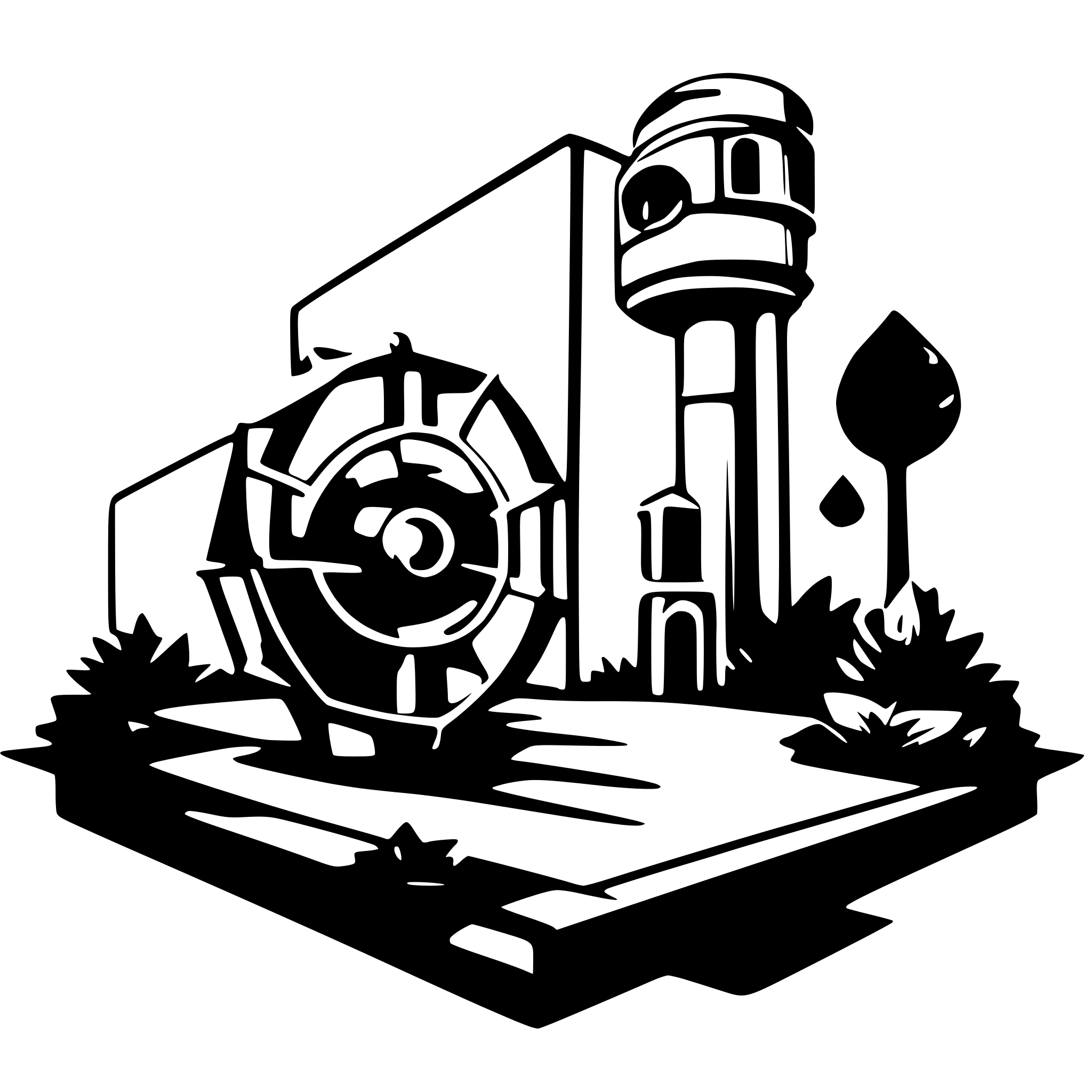 AI-generated SVG of 'modulo proyecto'