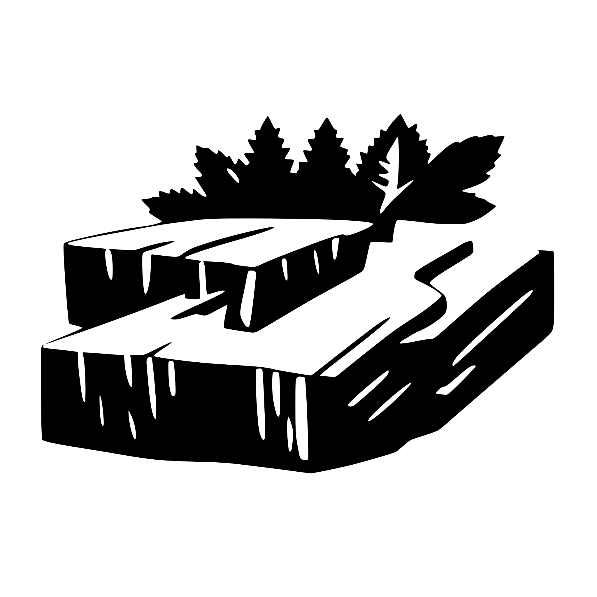 AI-generated SVG of a wood saw cutting a tree
