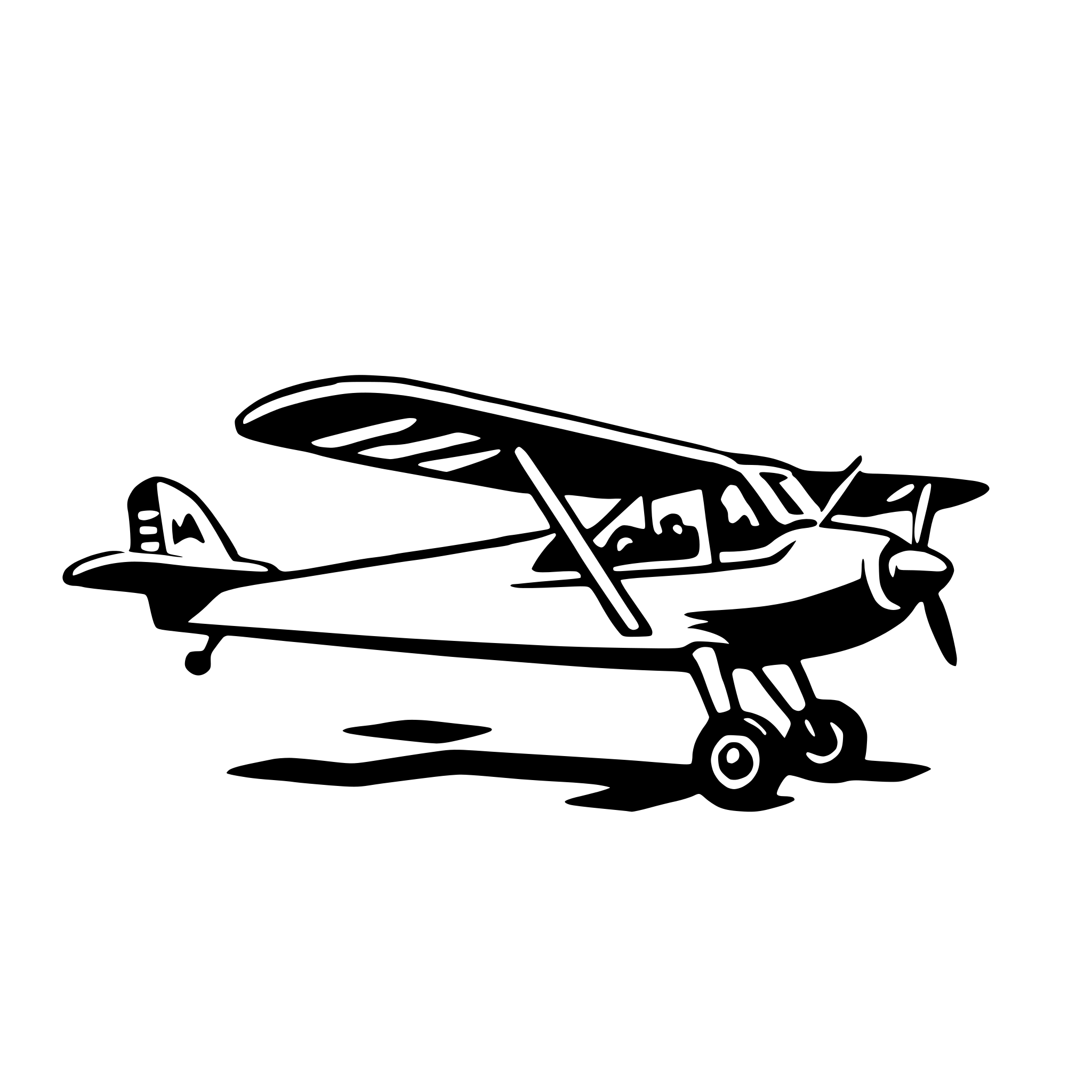AI-generated SVG of 'ultralight aircraft'