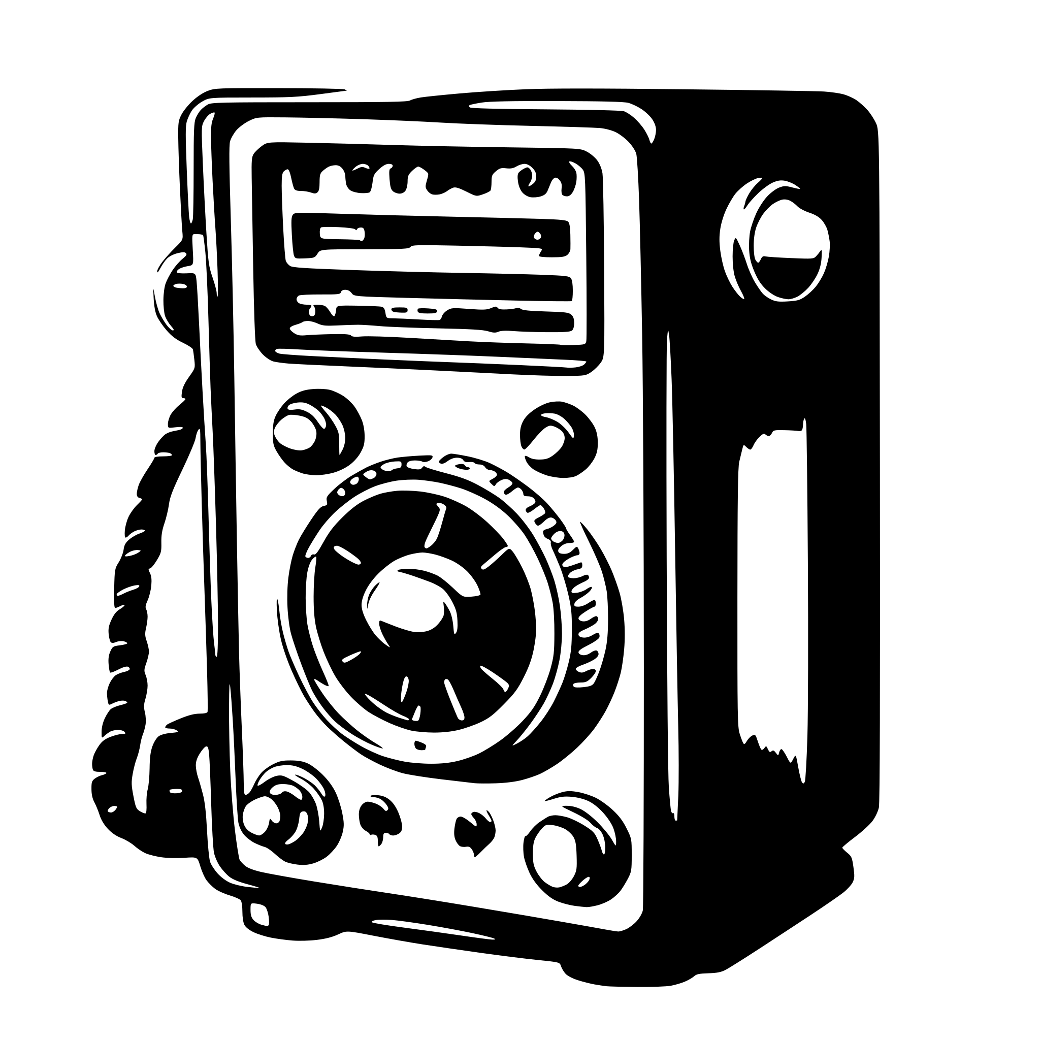 AI-generated SVG of a Radio repair