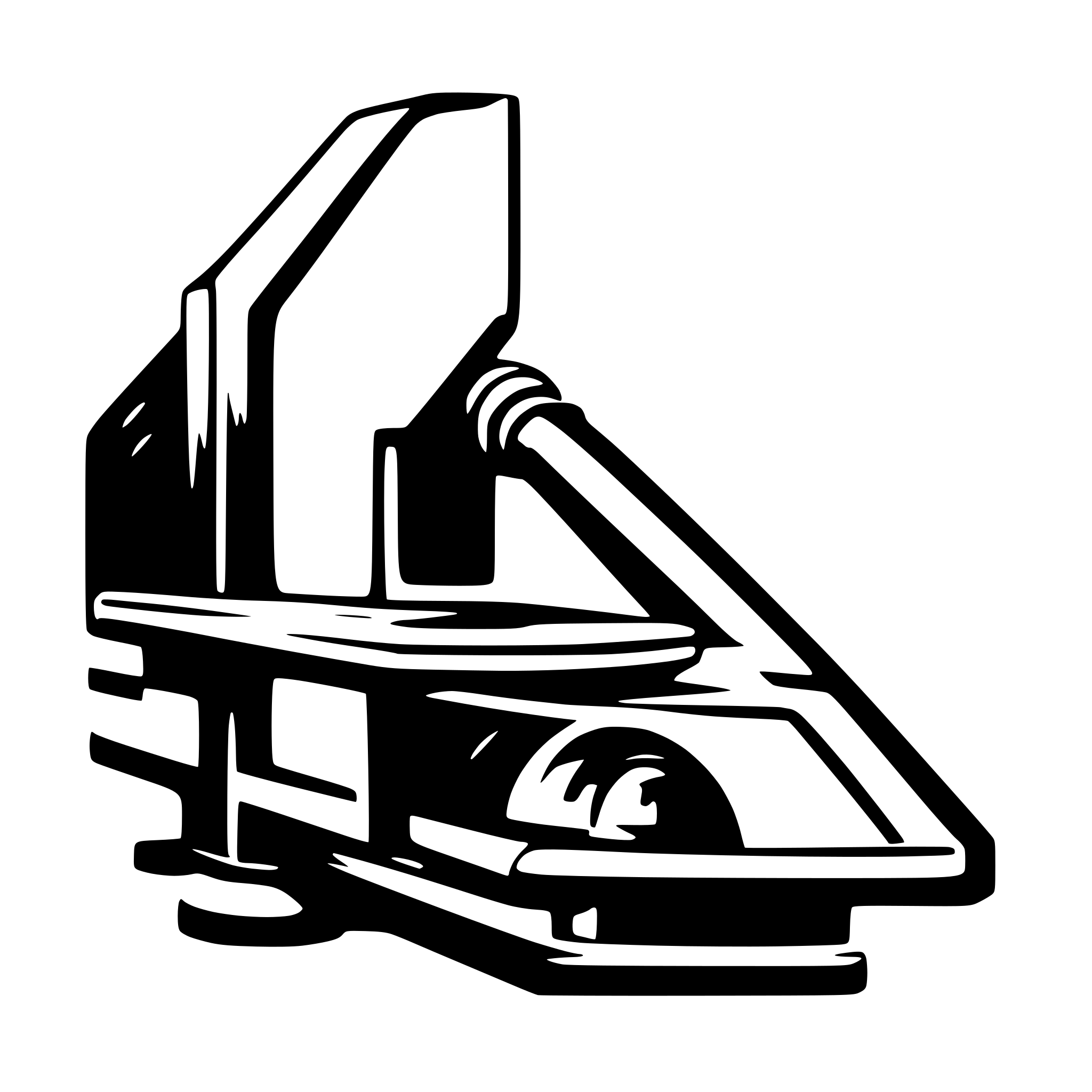 AI-generated SVG of 'Consists of a laser cutting'