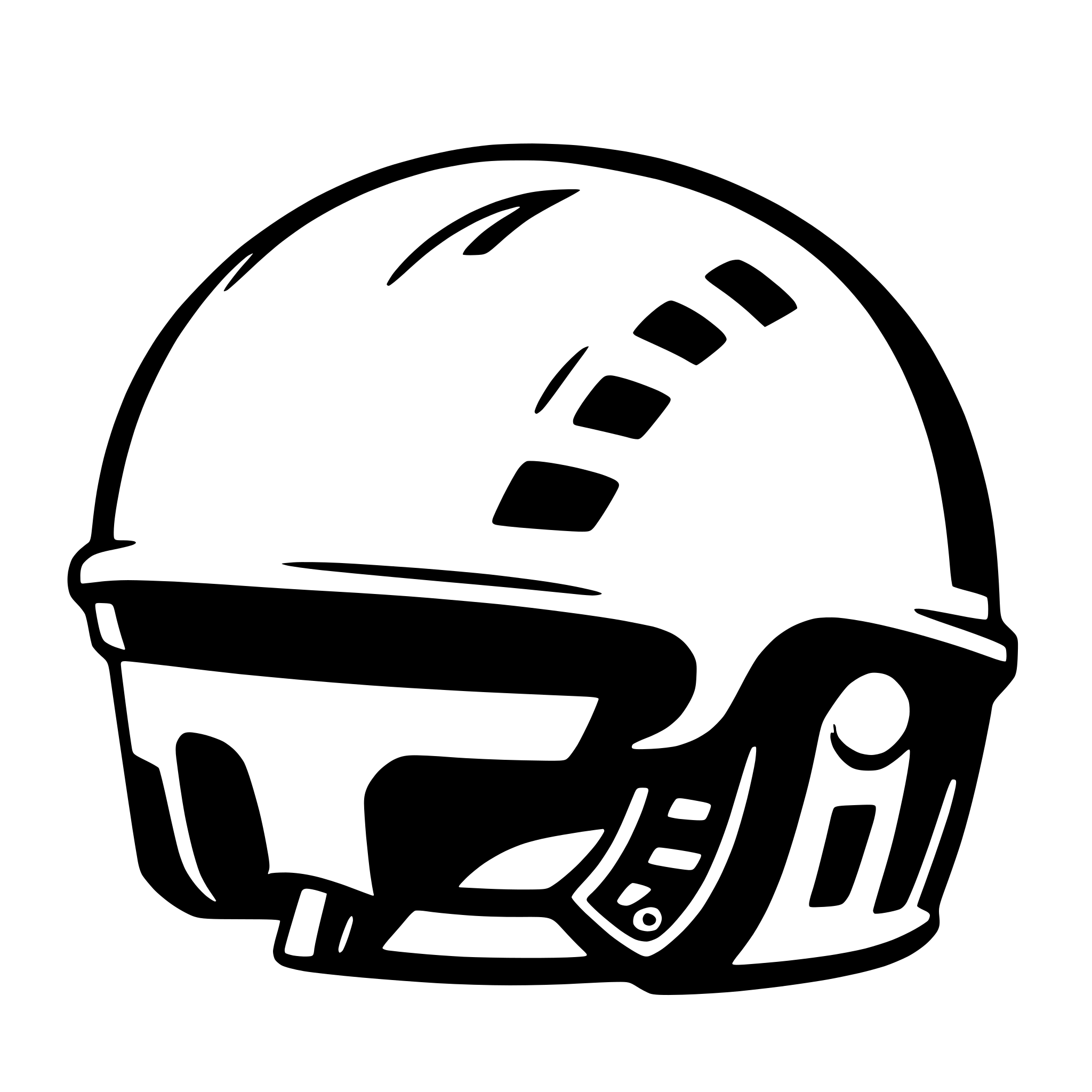 AI-generated SVG of a bicycle helmet