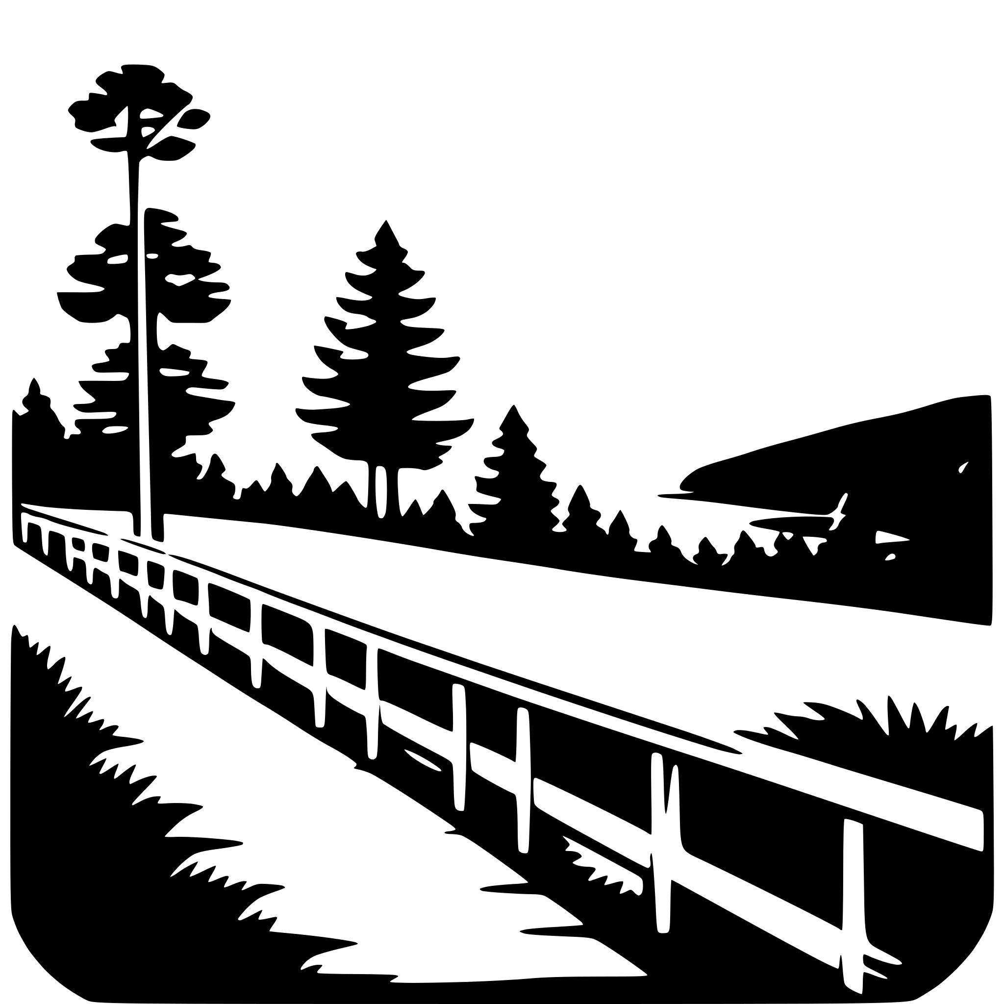 AI-generated SVG of a scenic overlook