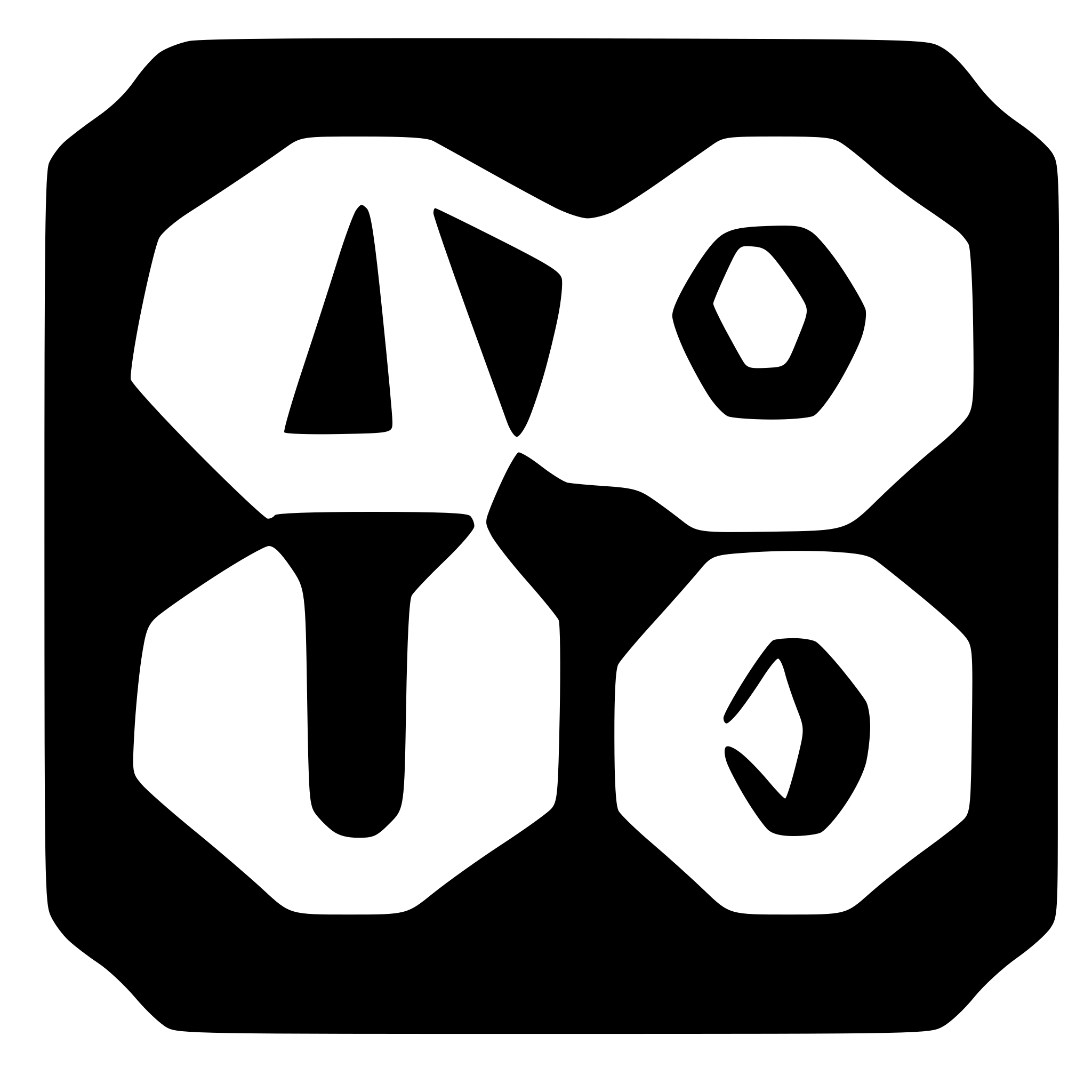 AI-generated SVG of a hexagon tiling