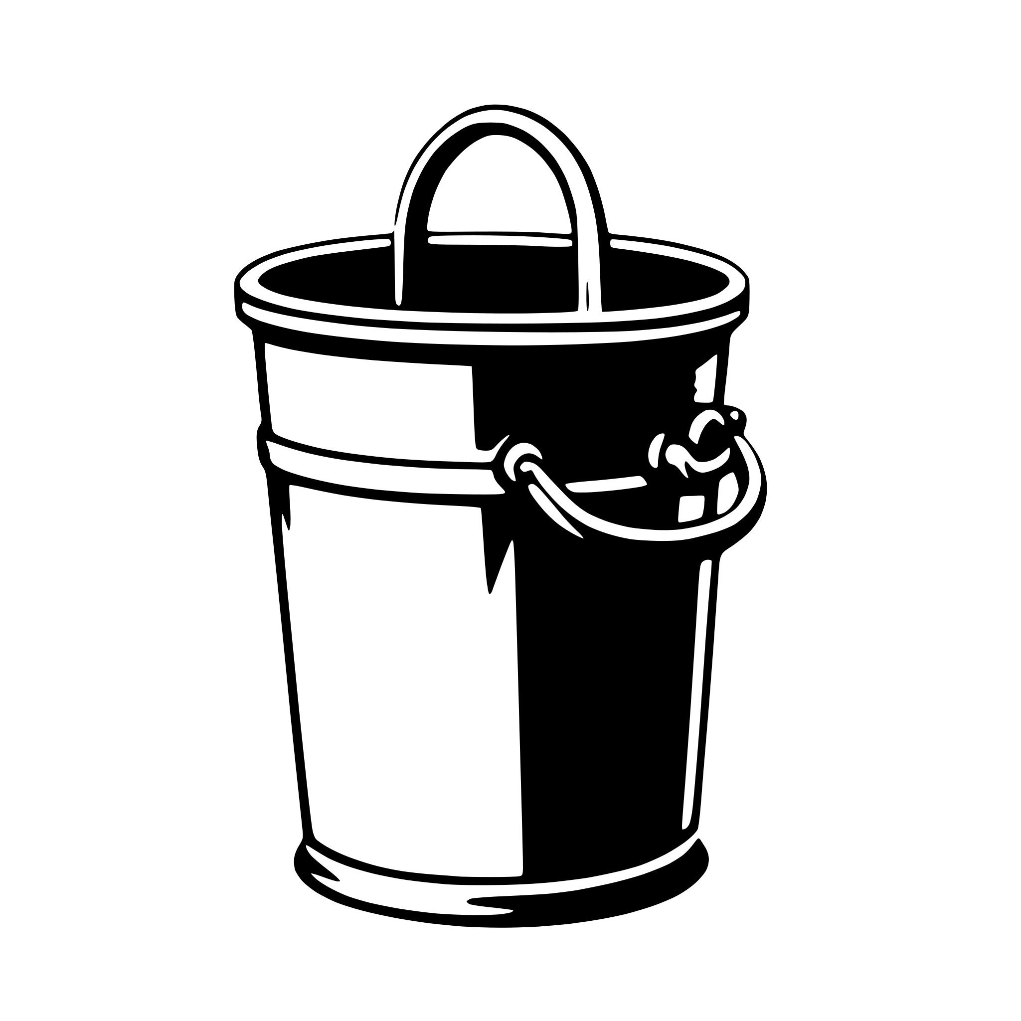 AI-generated SVG of 'bucket'