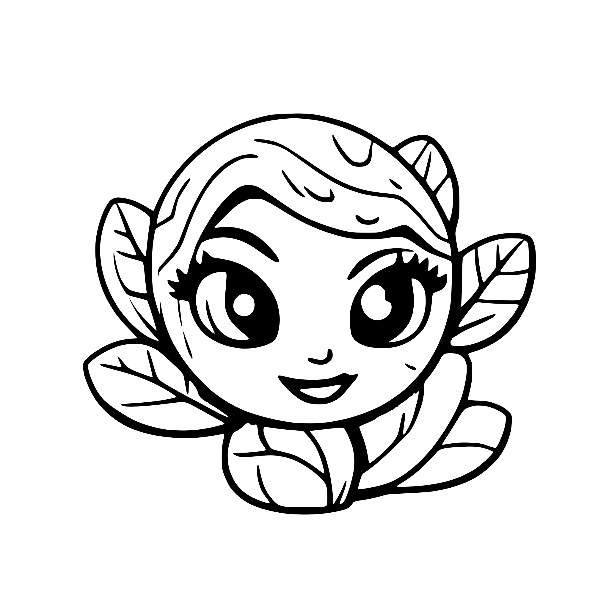 AI-generated SVG of 'живой драгоценный камень'