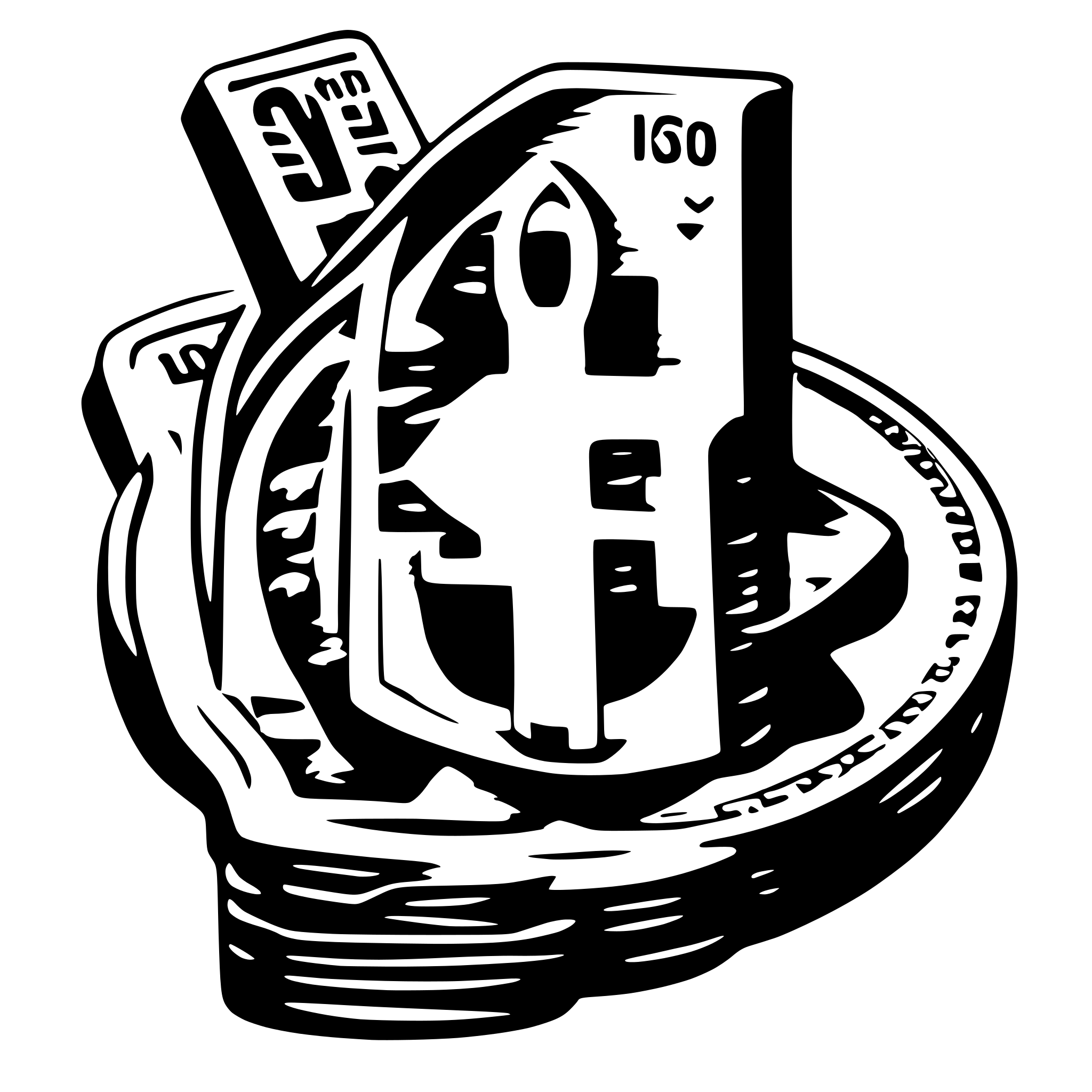 AI-generated SVG of a Peso mexicano money