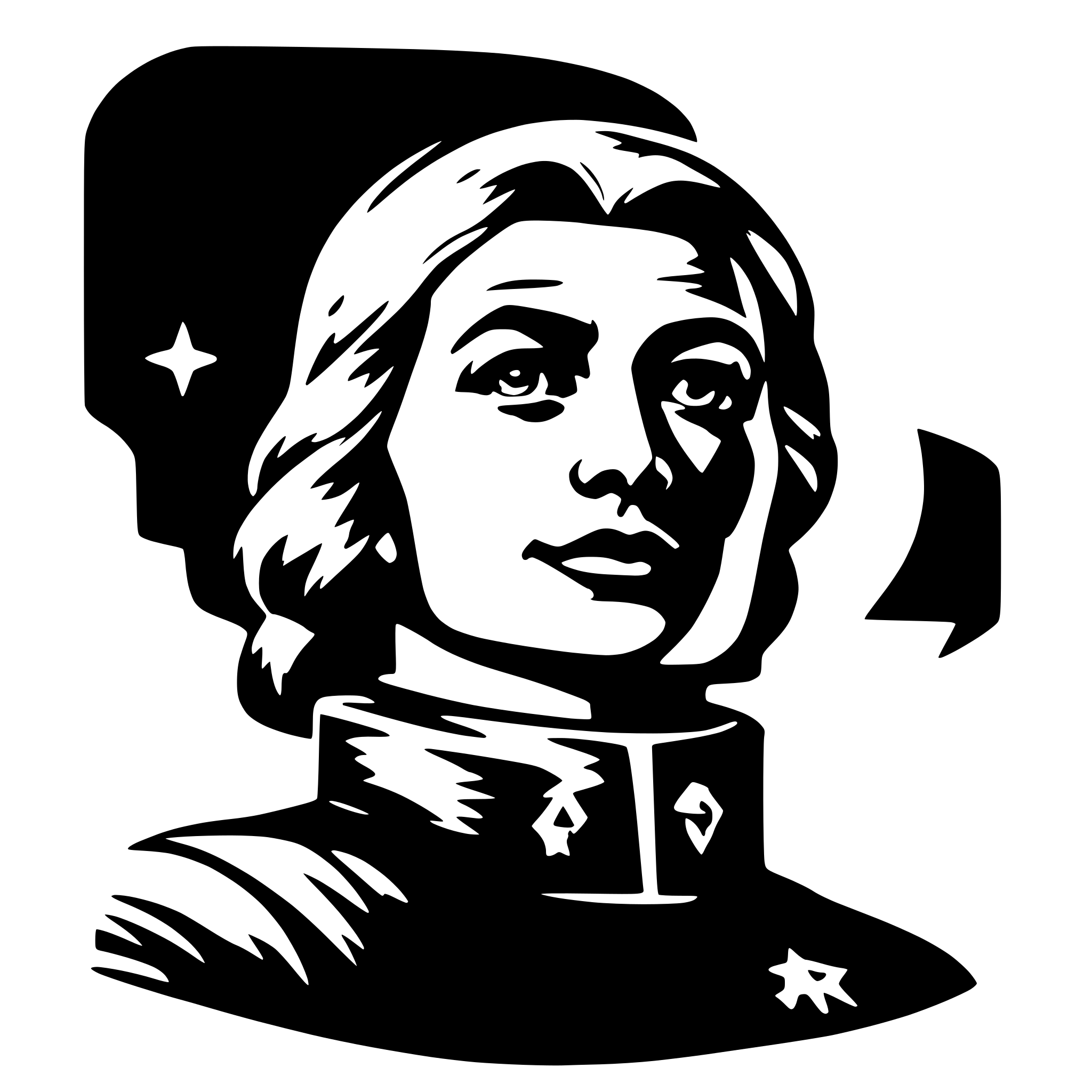 AI-generated SVG of 'soviet propaganda'